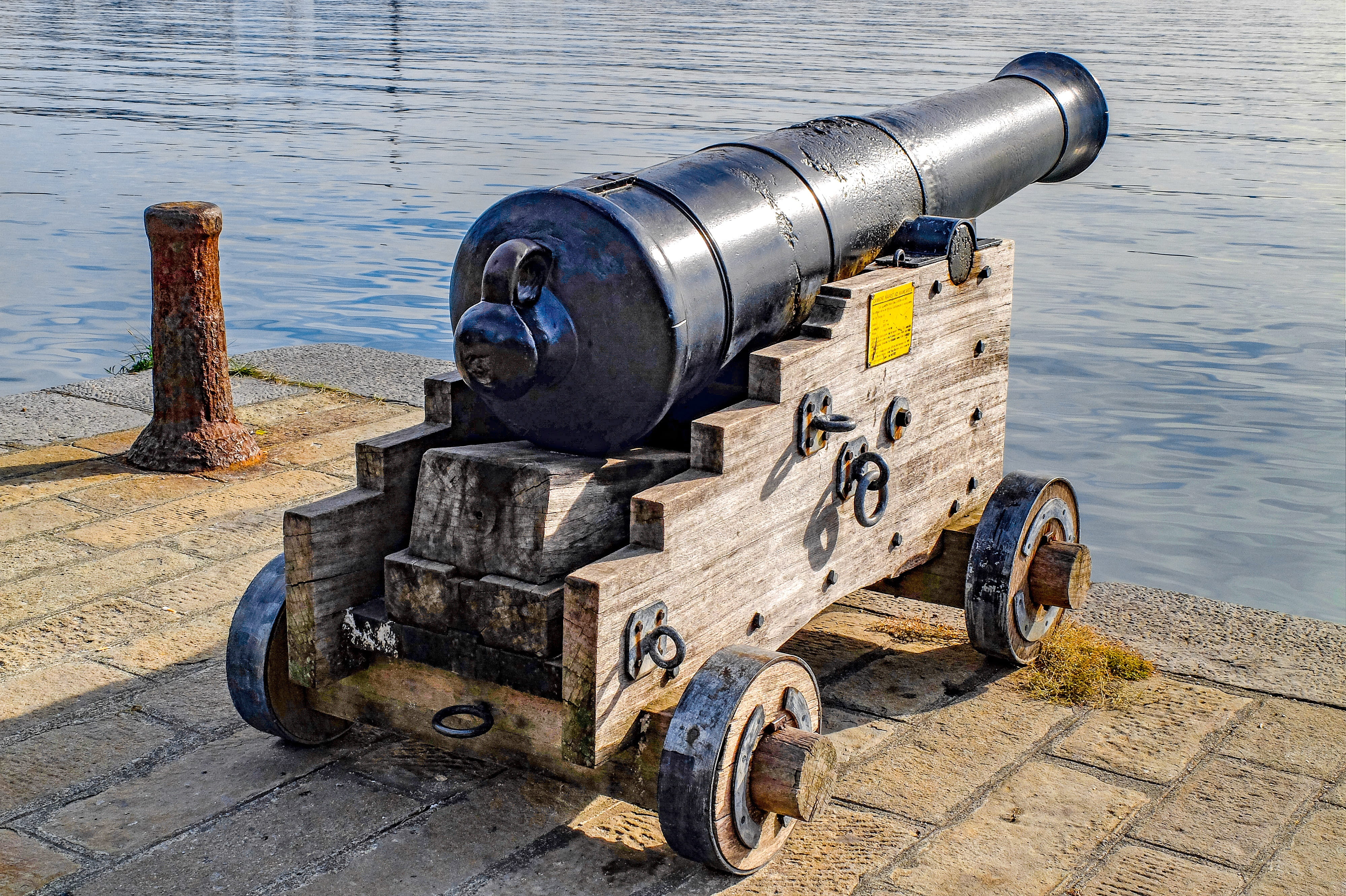 metal, transportation, the past, cannon, pier, day, nature, lake, fighting, italy, military, no people, ancient, 4K, old, history, la spezia, artillery, HD Wallpaper