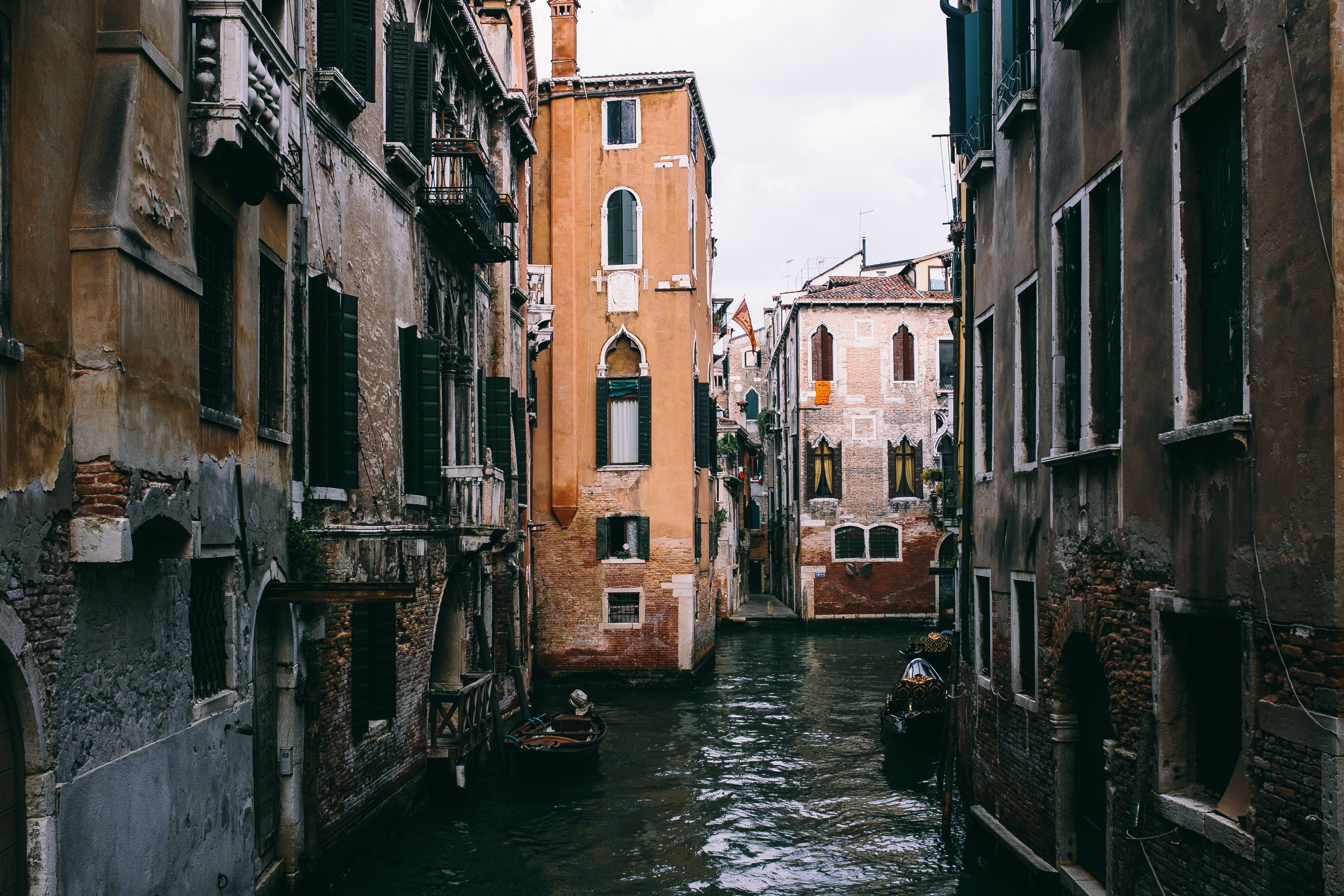 sky, Italy, mediterranean, Europe, 4K, city, famous Place, residential district, italian, history, transportation, venezia, building, no People, veneto, HD Wallpaper