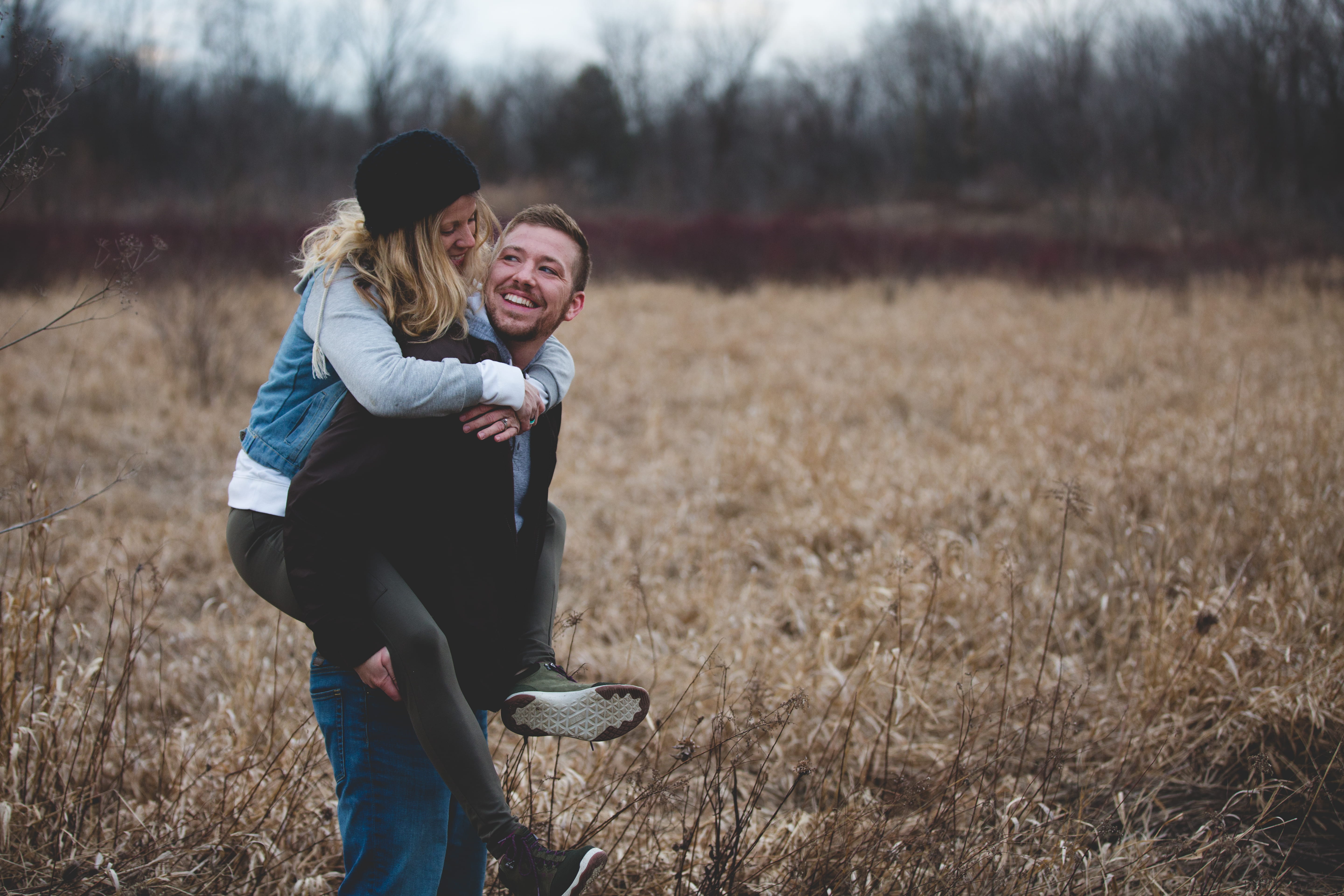 nature, girlfriend, field, joy, females, leisure, bonding, lifestyles, fun, young adult, adult, relationship, girl, love, wife, grass, emotion, boy, photo, HD Wallpaper
