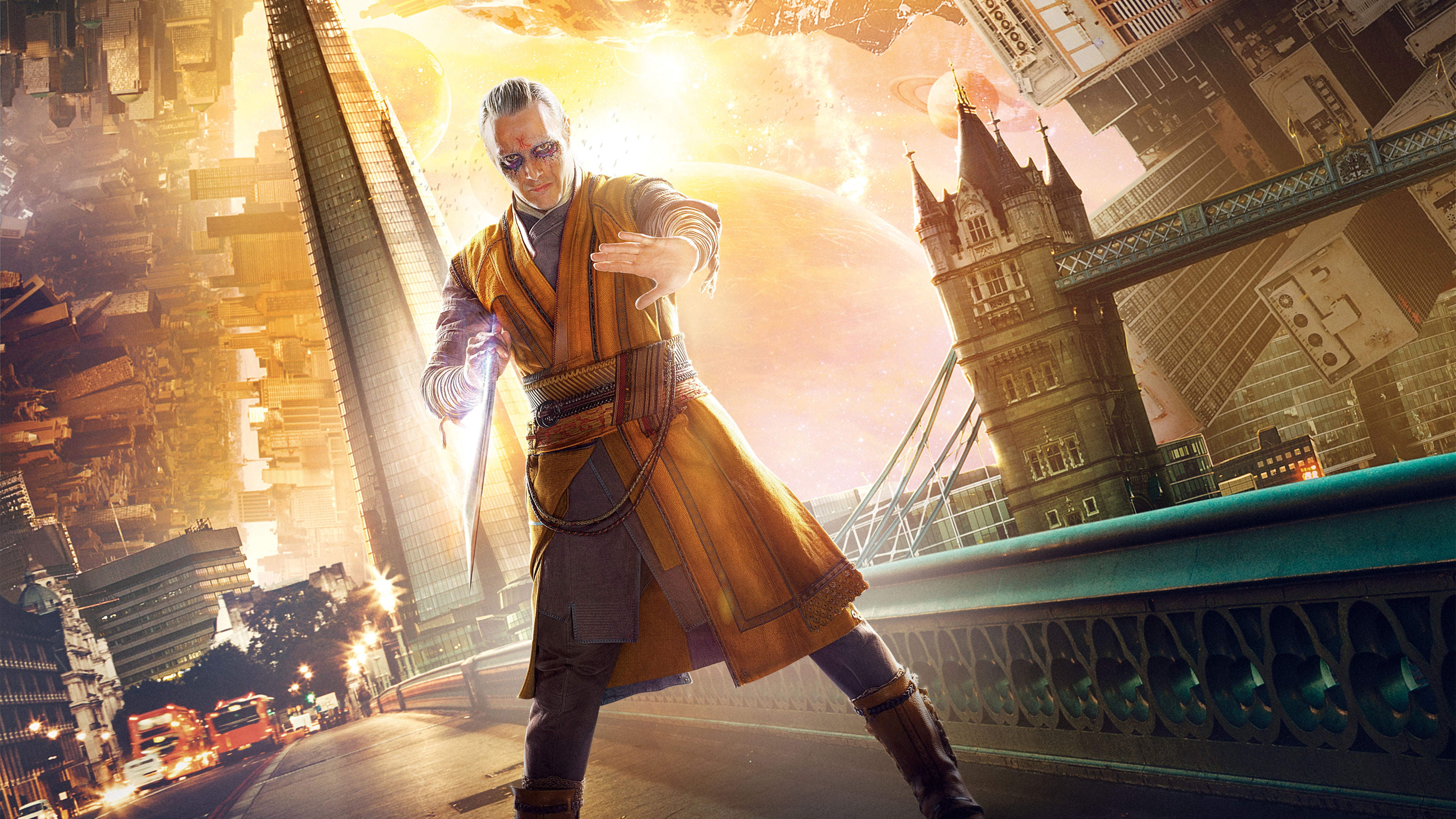 4K, 4K, Mads Mikkelsen, Kaecilius, Doctor Strange, HD Wallpaper