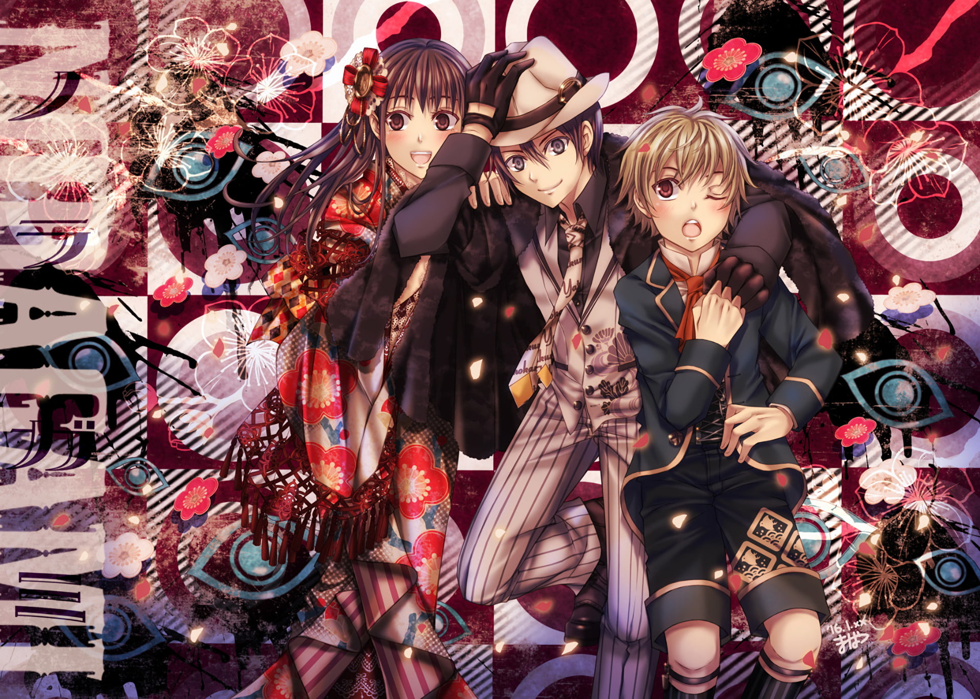 Noragami, Yato (Noragami), Hiyori Iki, Yukine (Noragami), Anime, 1080P, HD Wallpaper