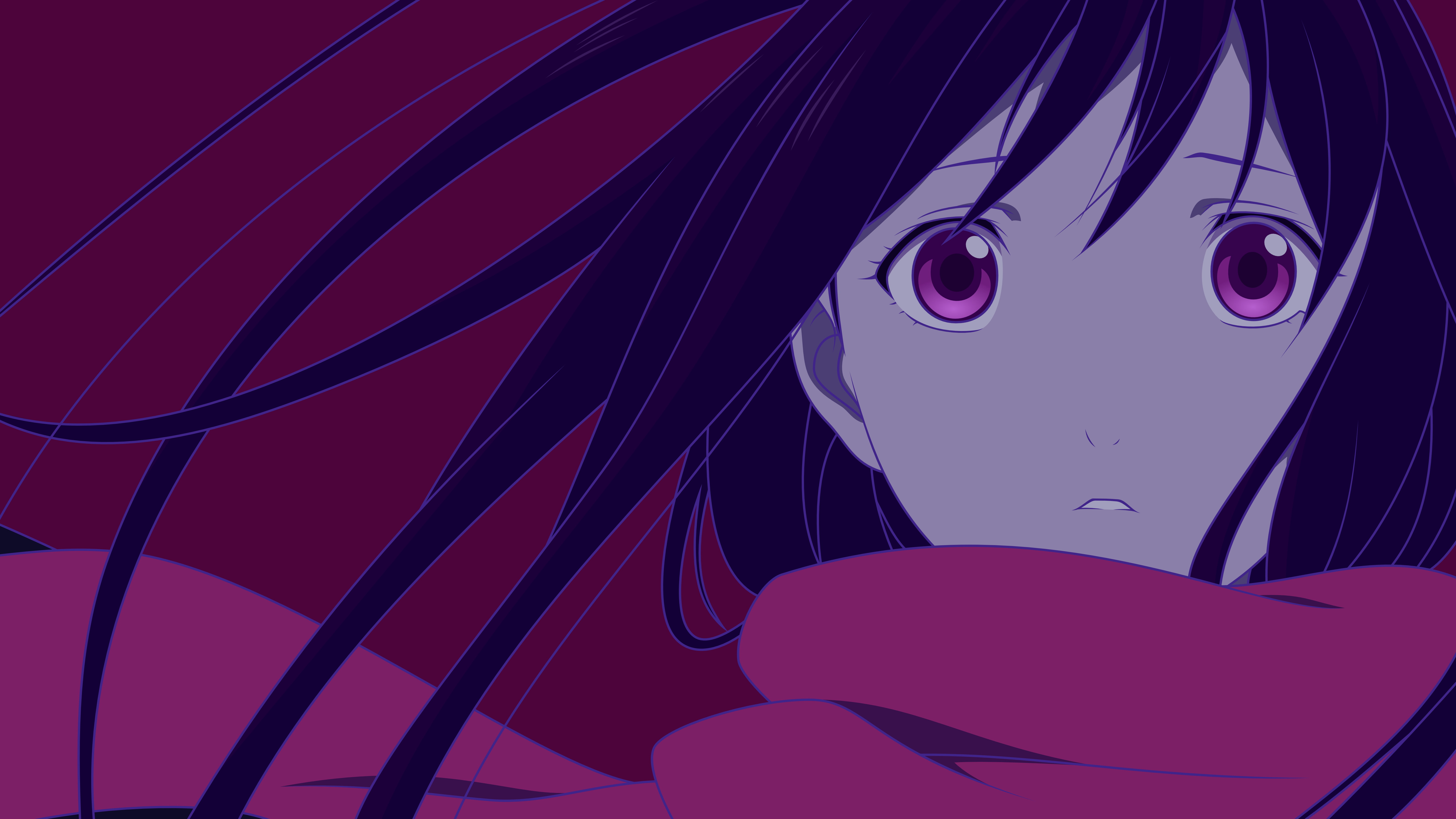 5K, Iki Hiyori, anime girls, vector, Noragami, scarf, anime, ARAGOTO, HD Wallpaper