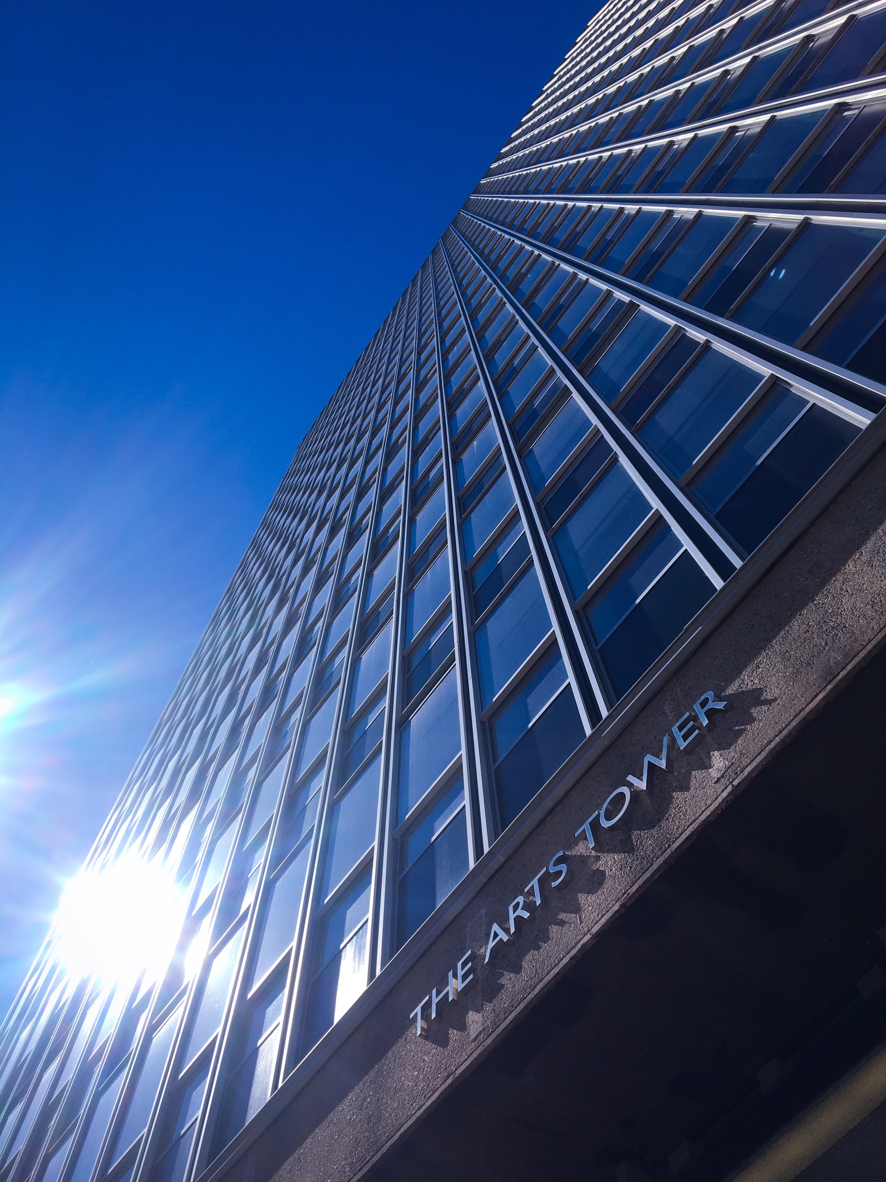 city, architecture, modern, solar panels, urban, outdoors, built structure, business, south yorkshire, nature, tall - high, office building exterior, light, Phone HD Wallpaper