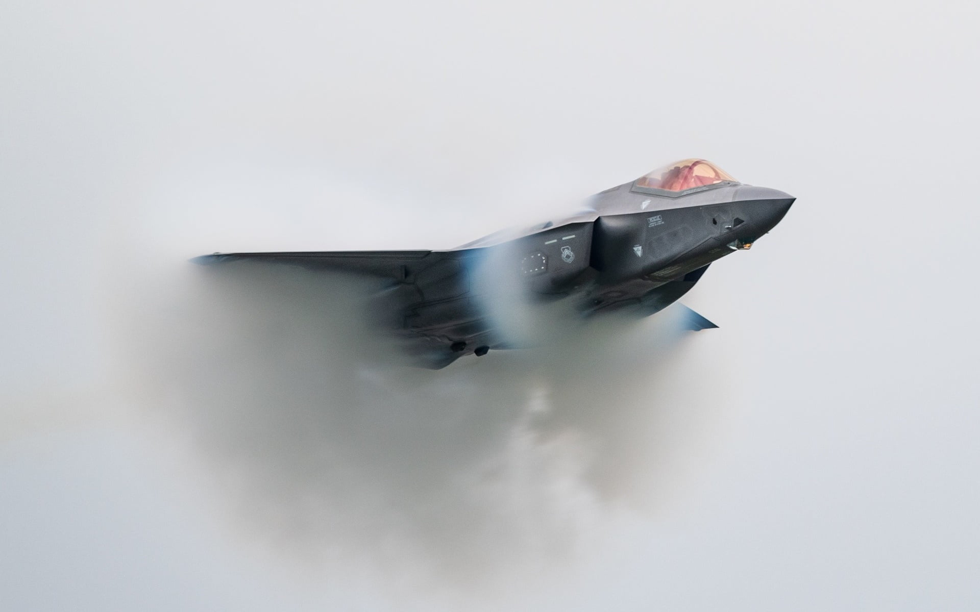 vehicle, military, aircraft, Lockheed Martin F-35 Lightning II, military aircraft, 1080P, HD Wallpaper