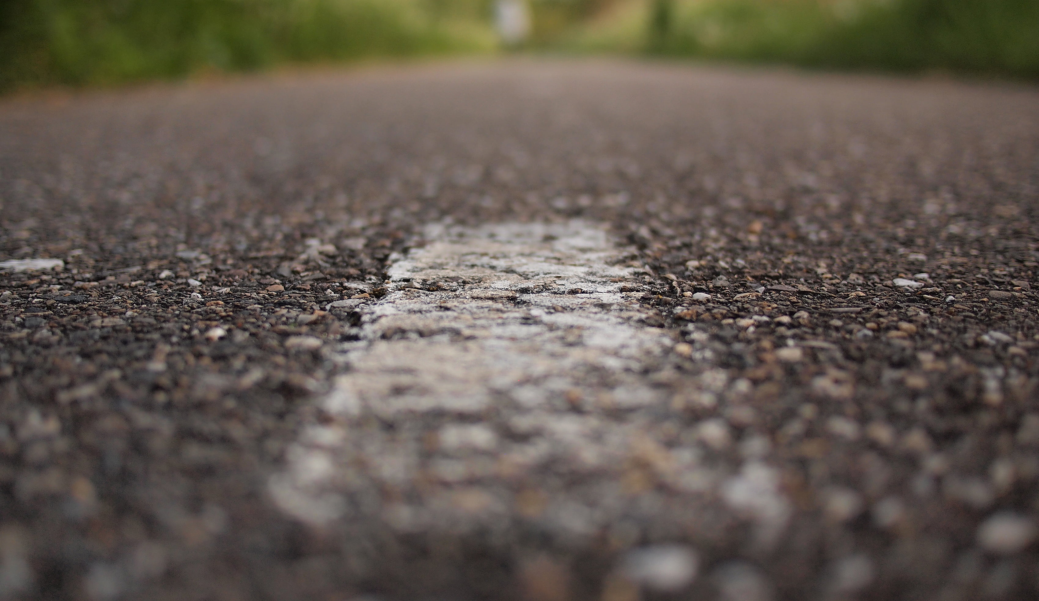 pavement, transportation, sign, nature, macro, shot, pebbles, landscape, copy space, road, agriculture, street, direction, selective focus, gravel, plant, HD Wallpaper