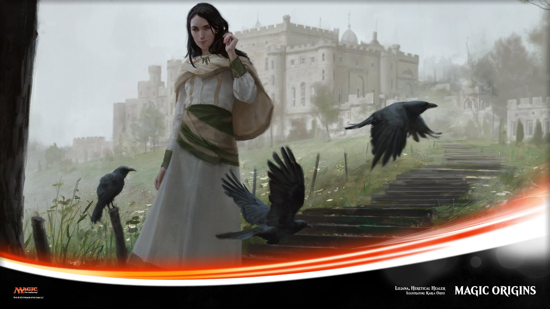 Game, Liliana (Magic: The Gathering), Liliana Heretical Healer, 1080P, Magic Origins (Magic: The Gathering), Magic: The Gathering, Planeswalker (Magic, HD Wallpaper