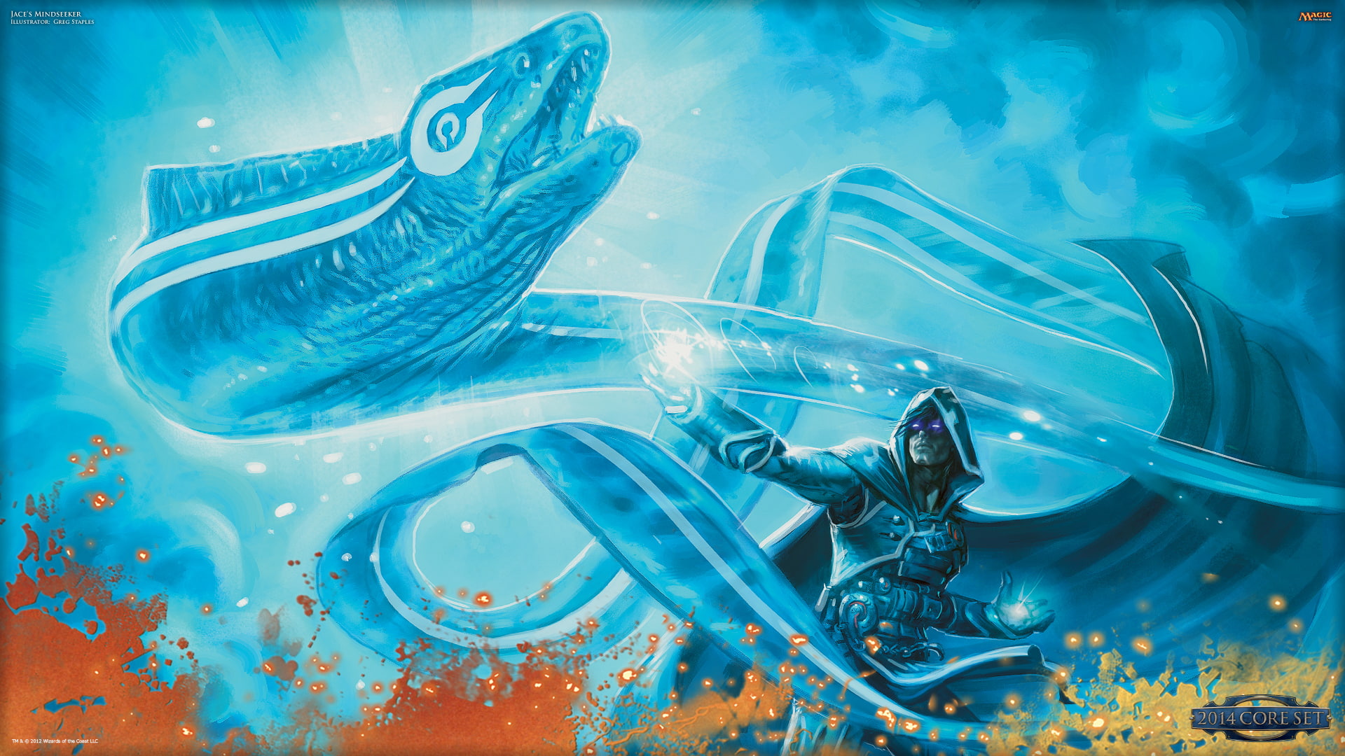 1080P, gathering, fantasy, magic, blue, the, hd, HD Wallpaper