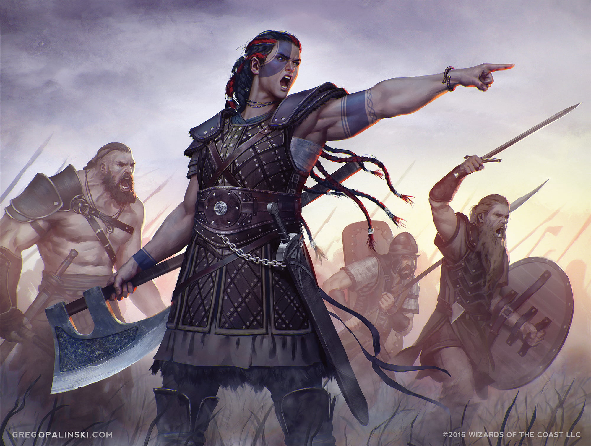 young women, standing, 1080P, human arm, women, fashion, gun, weapon, sword, front view, Gamer, Magic: The Gathering, nature, portrait, adult, young adult, HD Wallpaper