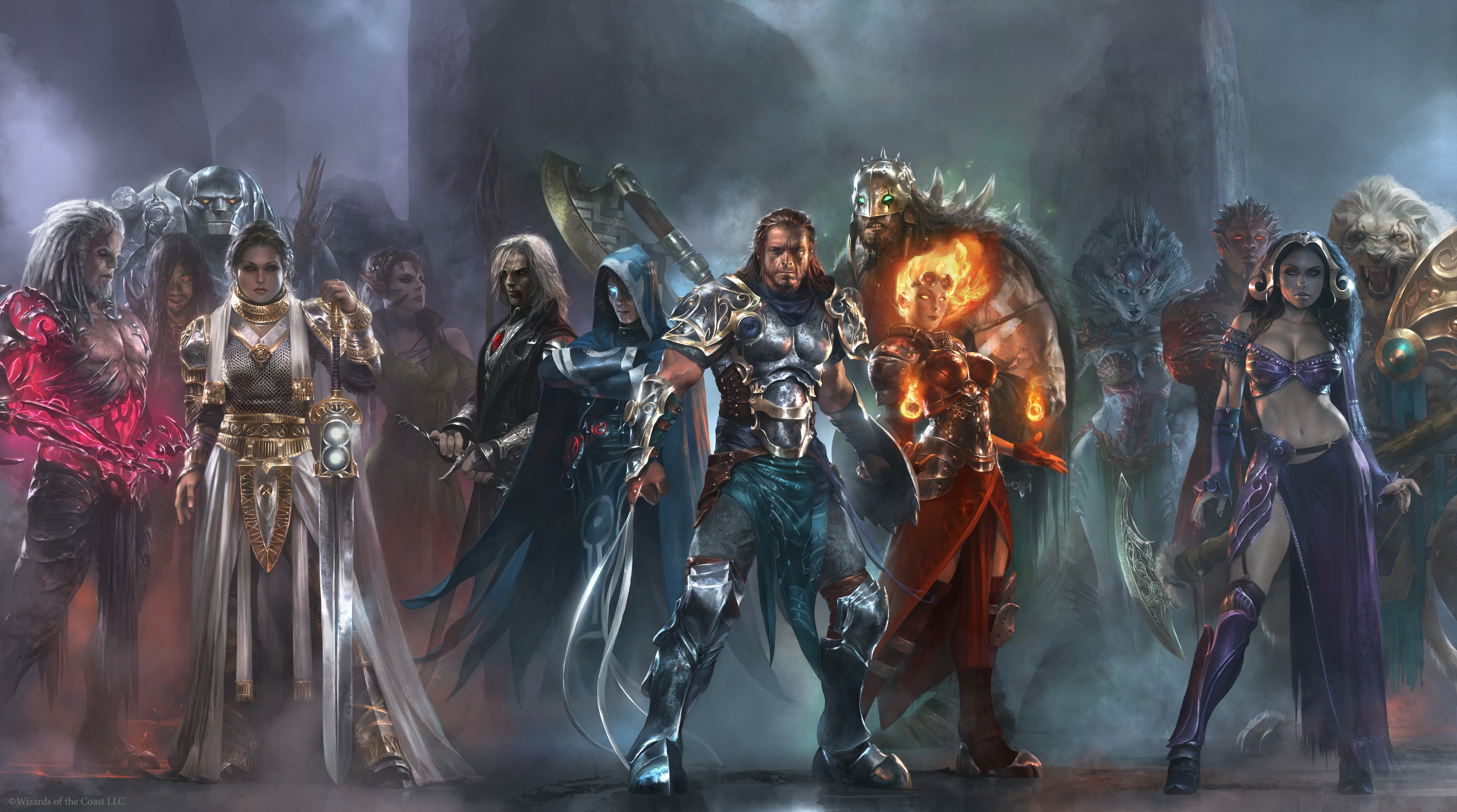 fantasy art, hero, 5K, Magic: The Gathering, warrior, HD Wallpaper