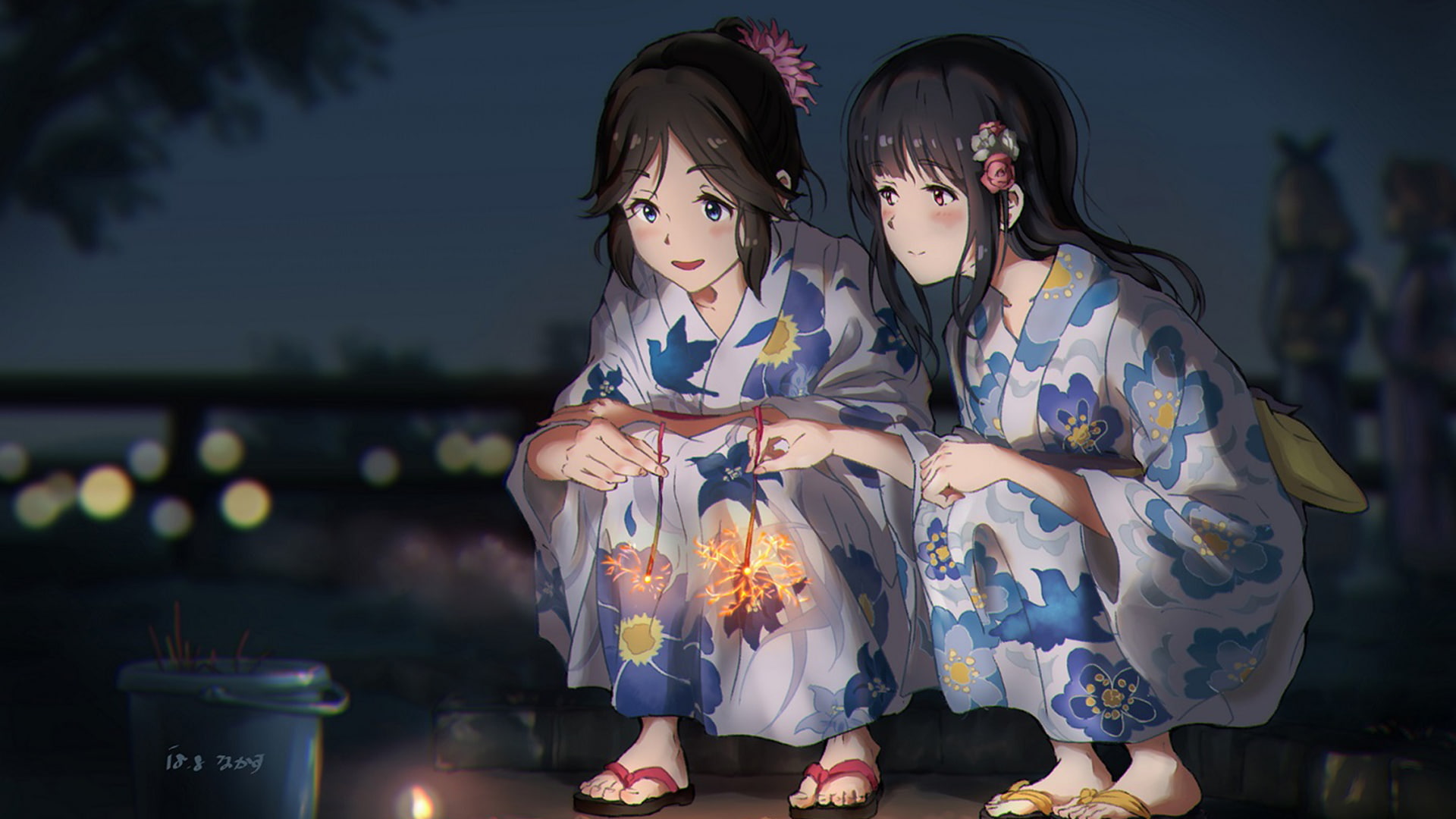 Nozomi Kasaki, Mizore Yoroizuka (Sound! Euphonium), Anime, 1080P, Sound! Euphonium, HD Wallpaper