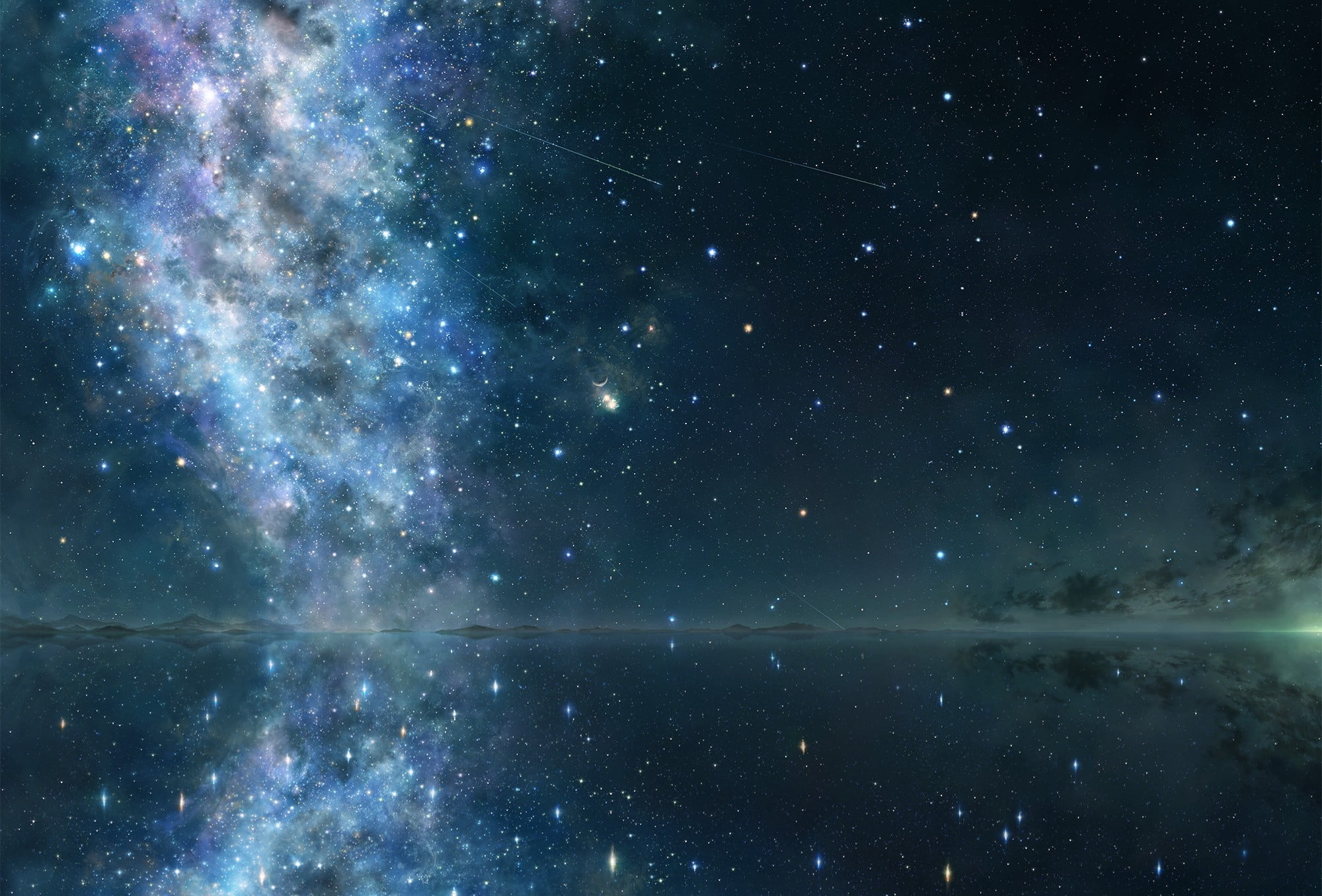 astrology Sign, space Exploration, fantasy, stars, sky, landscape, spiral Galaxy, supernova, no people, astronomy, outdoors, cloud - sky, nature, space, HD Wallpaper