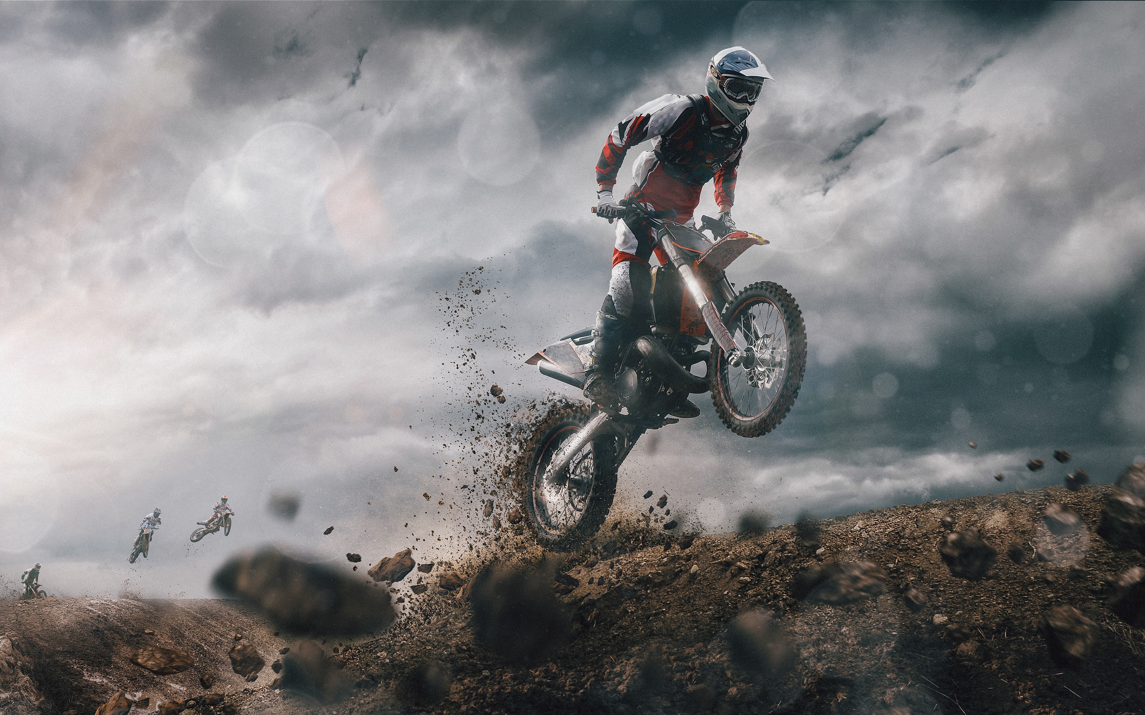 helmet, excitement, competition, dirt, risk, adventure, sport, motocross, sports clothing, sports race, motion, motorsport, Sports, outdoors, sports helmet, HD Wallpaper