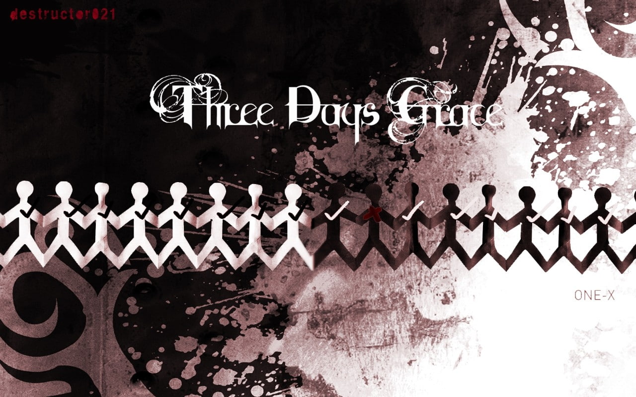 days, bands, entertainment, art, canadian, adam, 720P, grace, three, Rock (music), gontier, x, hd, music, Three Days Grace, band, rock, HD Wallpaper