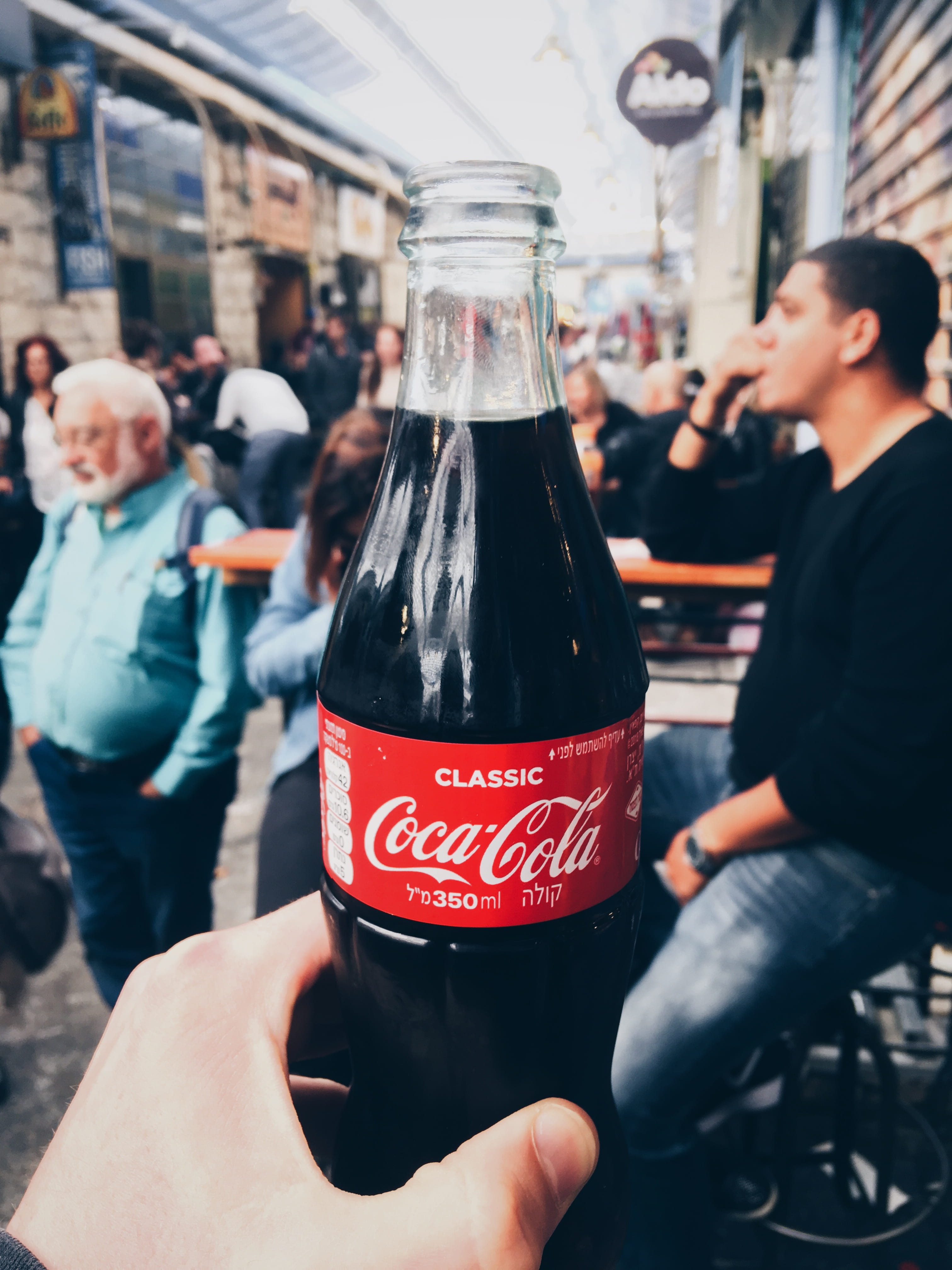 cola, alcohol, hand, text, real people, holding, ml, tel aviv district, finger, crowd, market, communication, drink, western script, amrket, refreshment, Phone HD Wallpaper