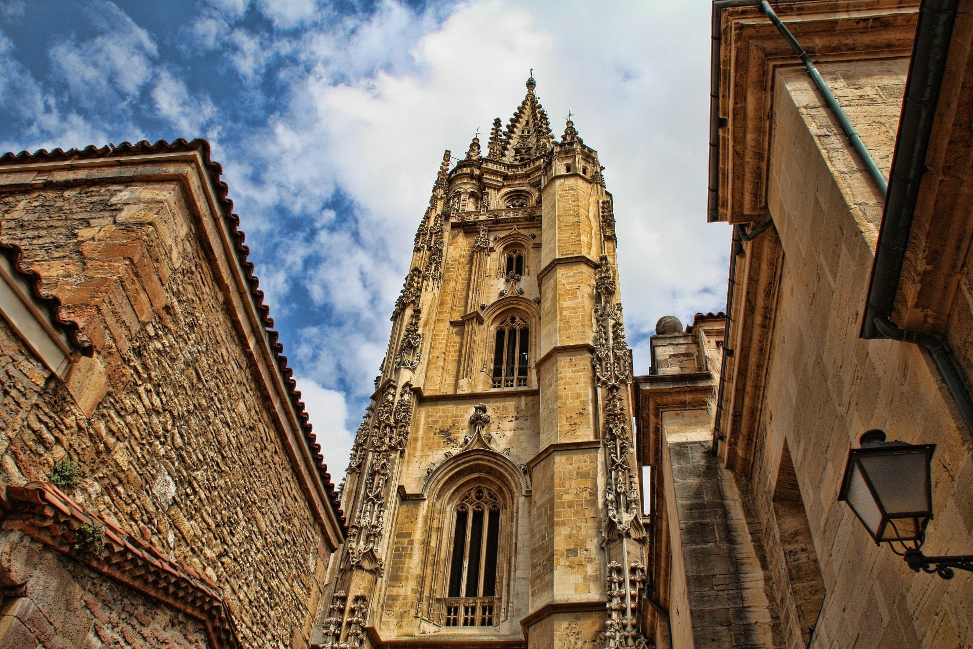 Spain, 1080P, Cathedrals, Cathedral, Oviedo, HD Wallpaper