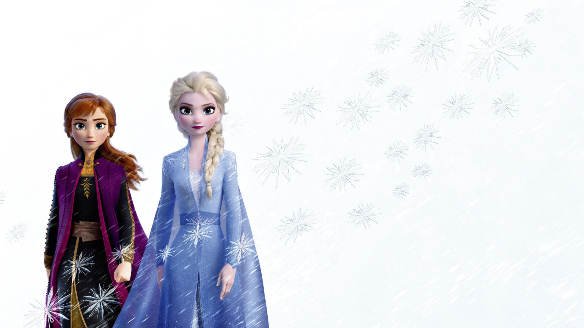 Anna (Frozen), Frozen 2, 1080P, Movie, Elsa (Frozen), HD Wallpaper
