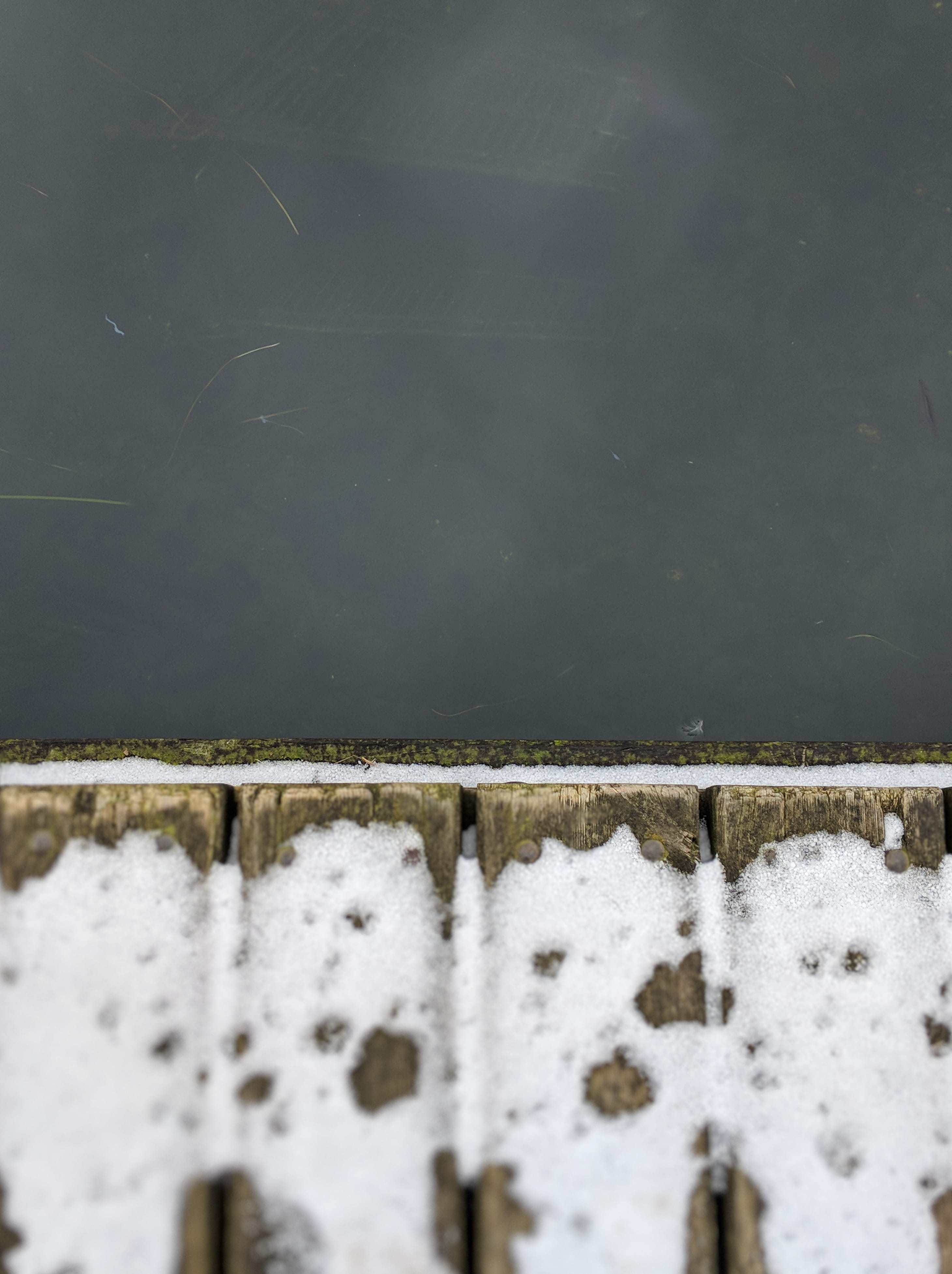 blizzard, water, copenhagen, snowing, covering, selective focus, outside, frozen lake, extreme weather, decking, lake, no people, snow, outdoors, google pixel 2, Phone HD Wallpaper