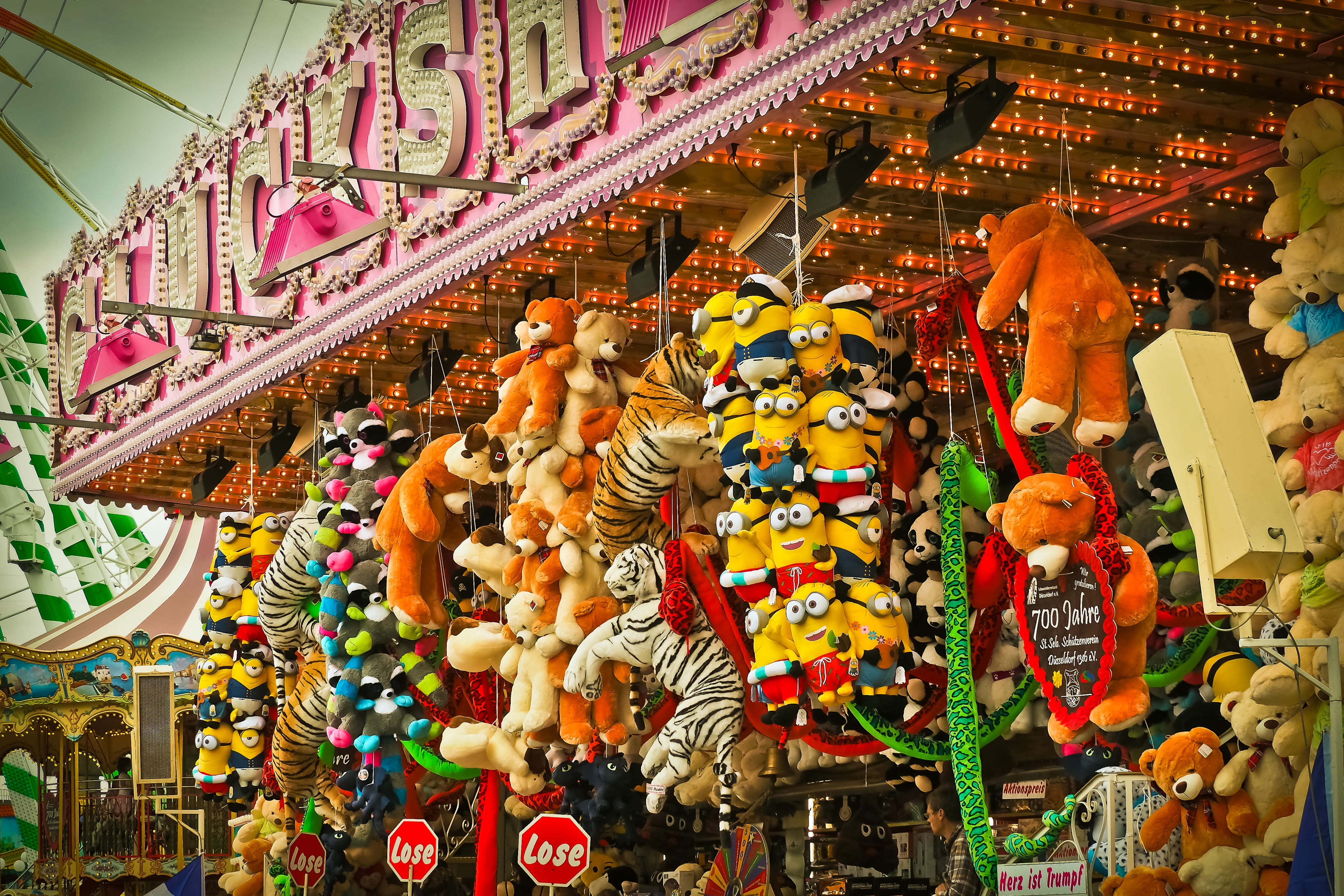 year market, loose, hanging, fairground, fair, children, place of worship, craft, decoration, lights, joy, choice, toys, folk festival, large group of objects, HD Wallpaper