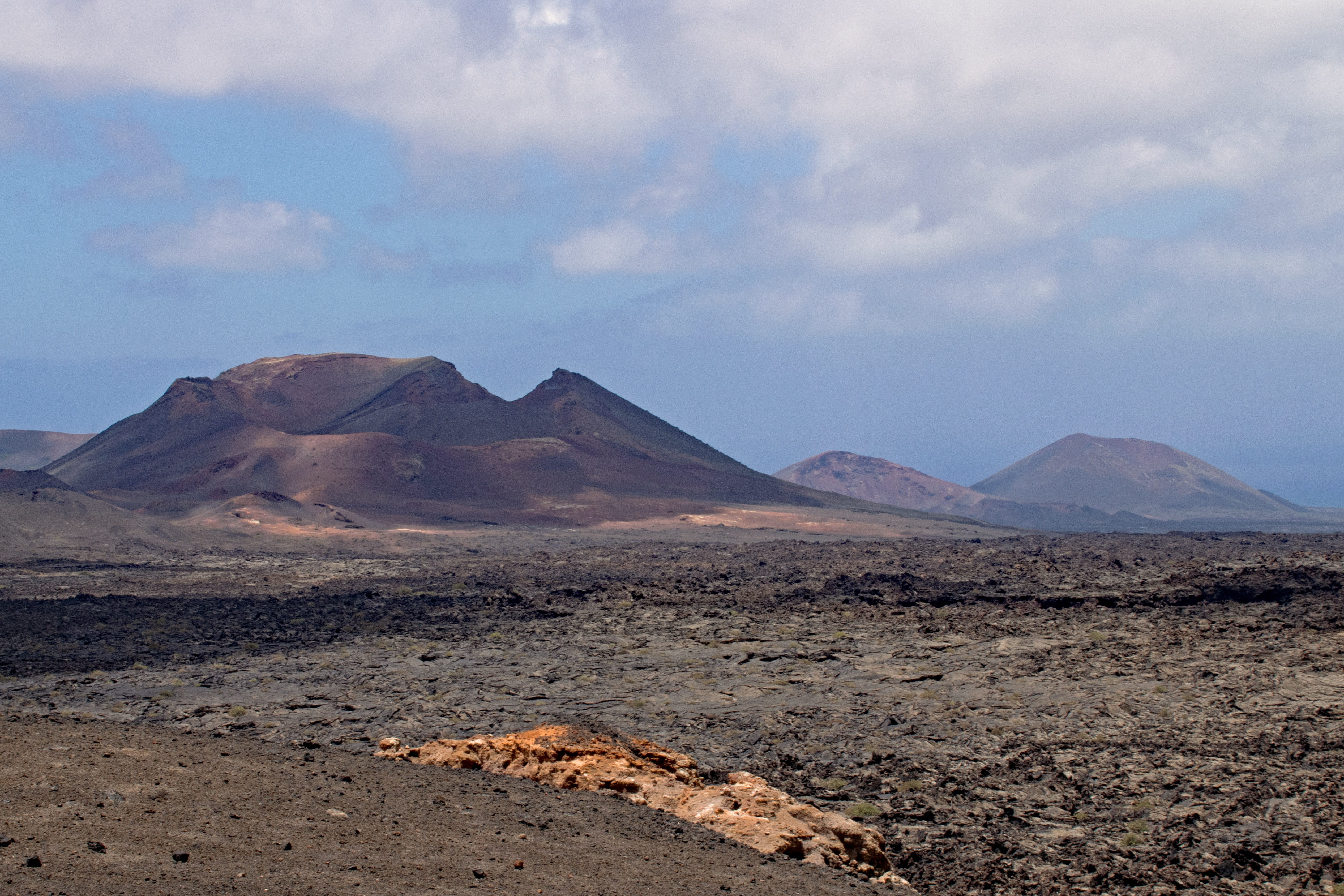 volcano, day, canary islands, arid climate, mountains, no people, Lanzarote, timanfaya, nature, Timanfaya, africa, desert, scenics - nature, spain, national park, HD Wallpaper