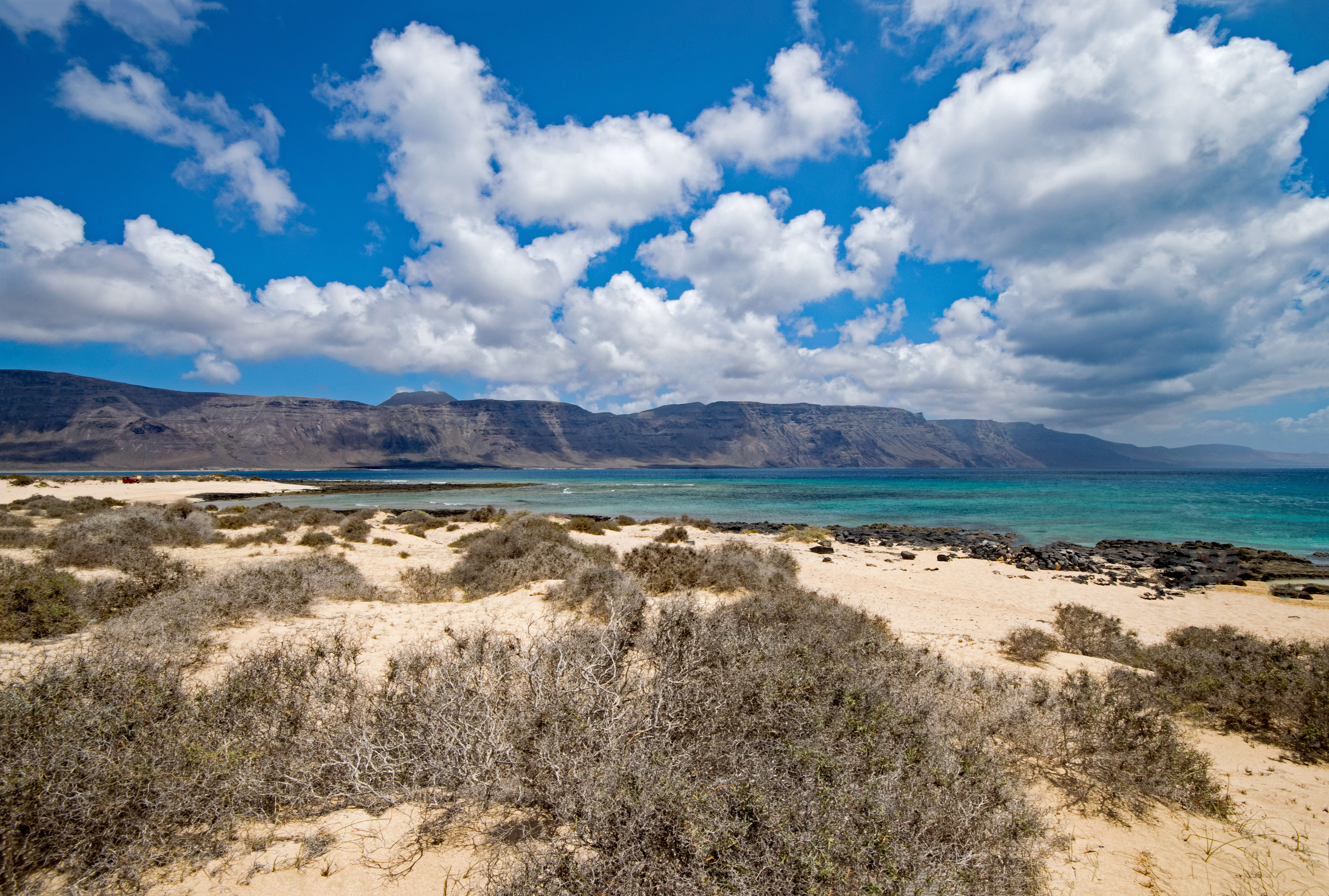 scenics - nature, sky, graciosa, beauty In Nature, dry, playa francesca, tranquility, water, landscapes, sea, tranquil scene, outdoors, semi-arid, francesca, HD Wallpaper