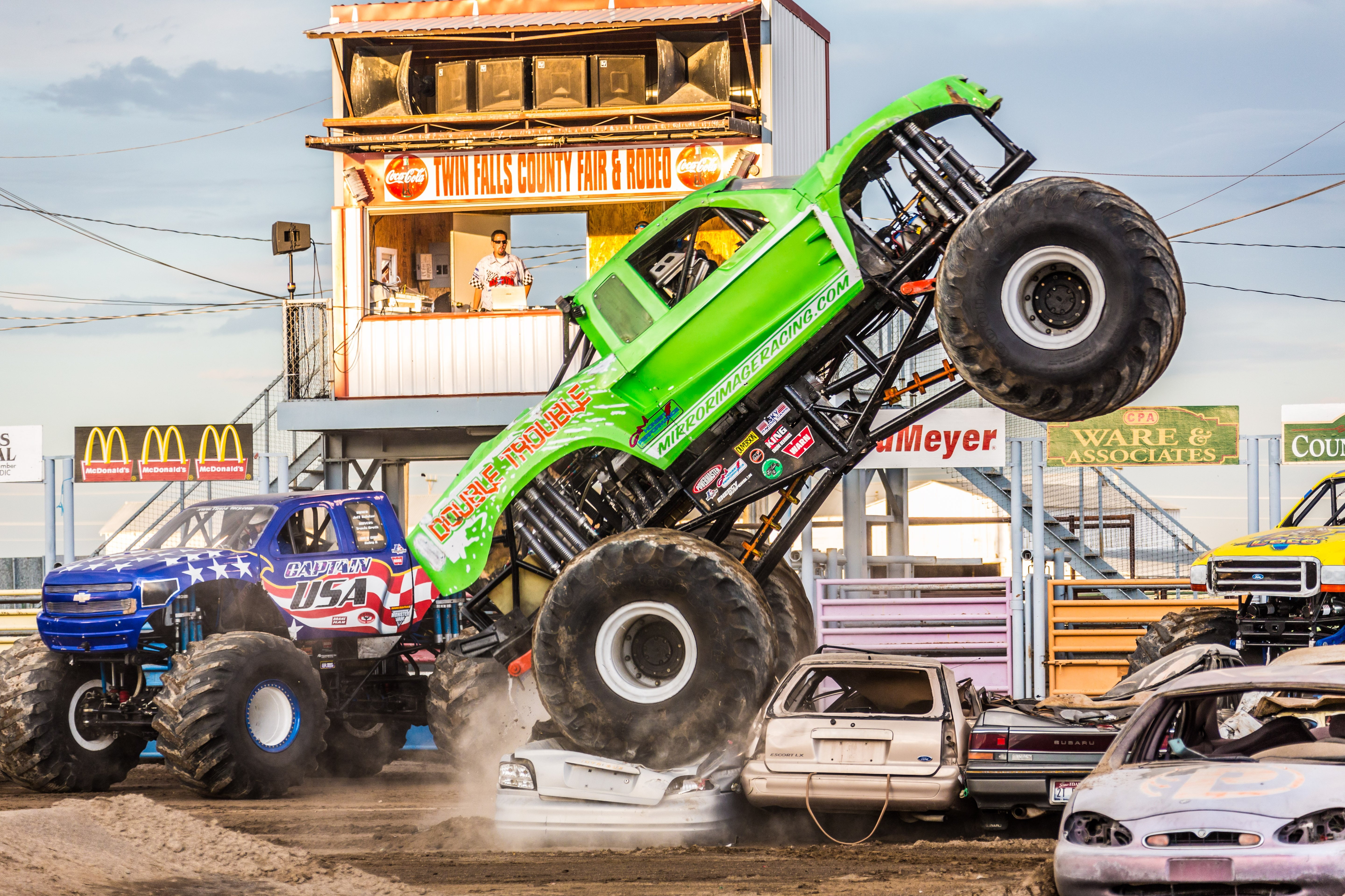 rod, hot, monster, truck, race, racing, monster truck, 4x4, trucks, rods, offroad, 5K, HD Wallpaper