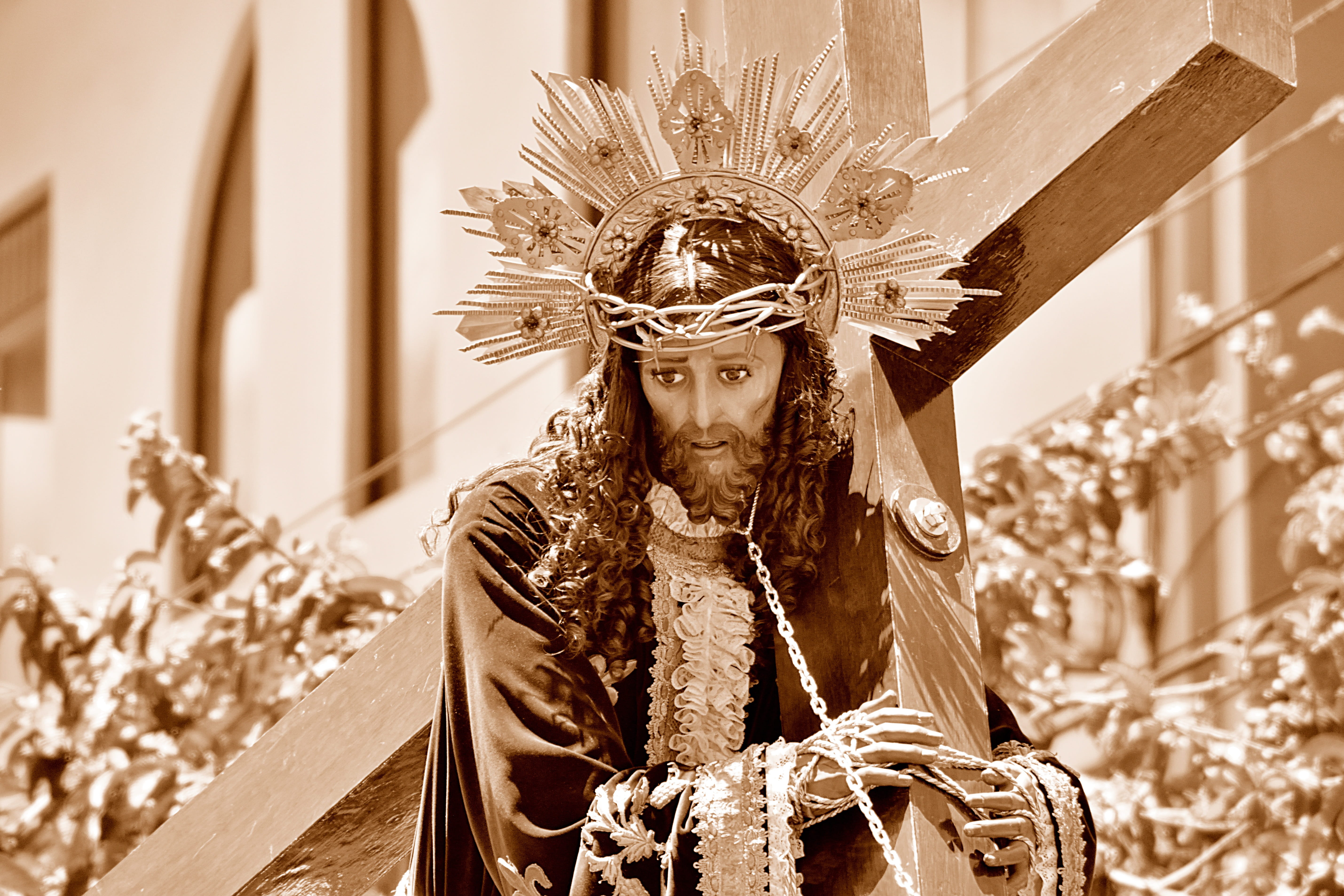royalty, architecture, men, faith, spiritual, traditional clothing, christ, crucifix, religion, st, christianity, beard, clothing, place of worship, portrait, HD Wallpaper