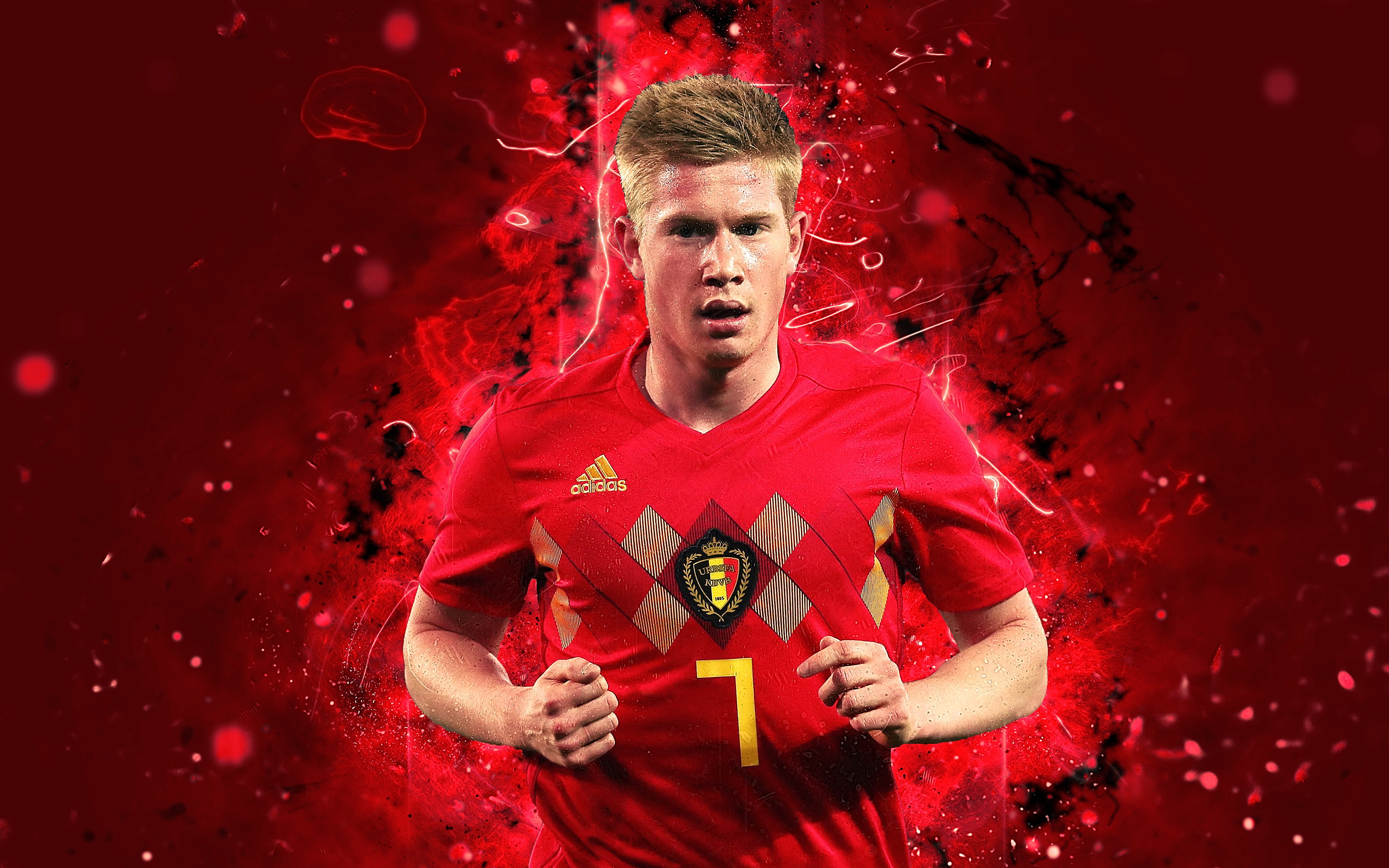 Soccer, 4K, Belgian, Kevin De Bruyne, HD Wallpaper