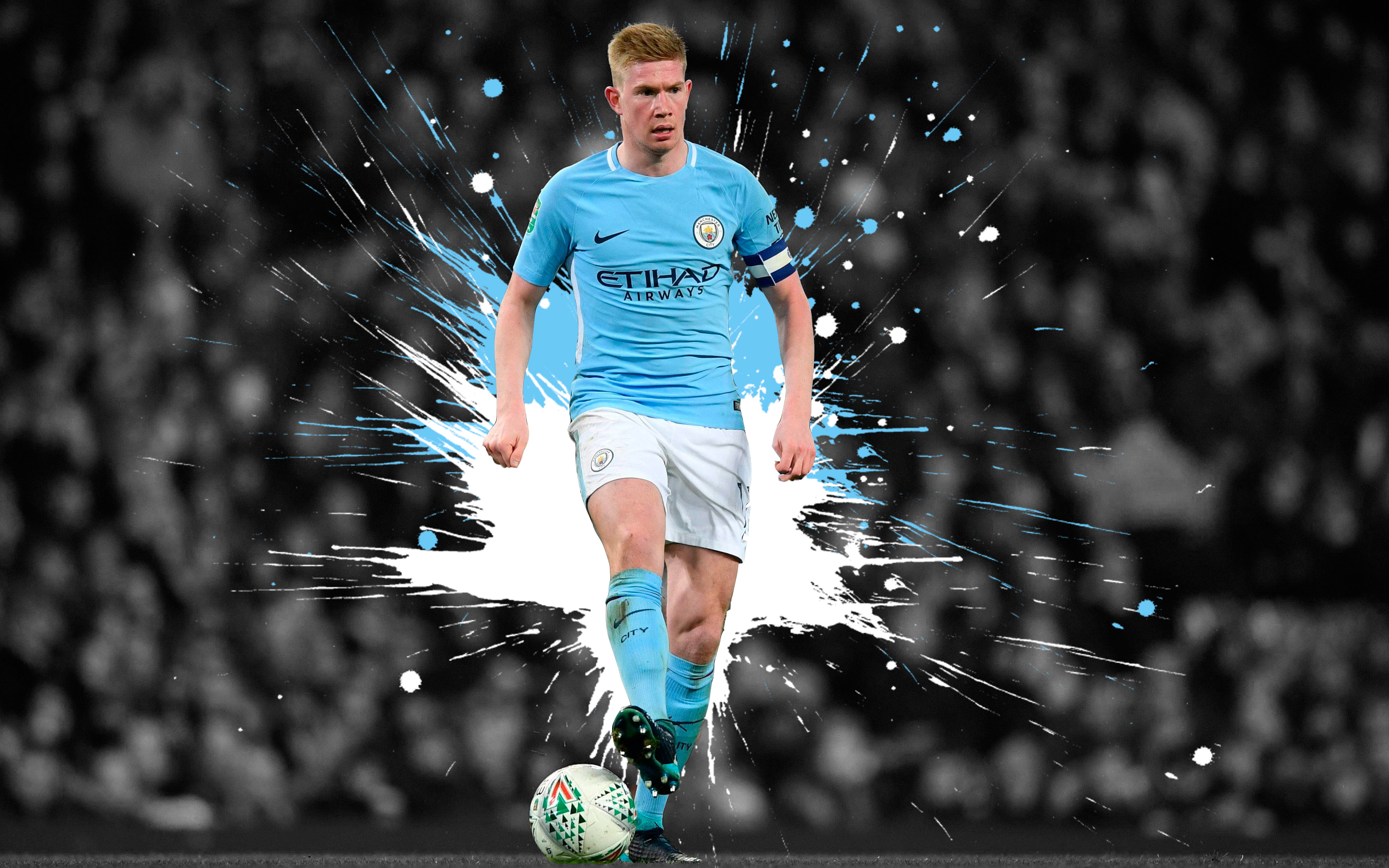 Belgian, 4K, Manchester City F.C., Soccer, Kevin De Bruyne, HD Wallpaper