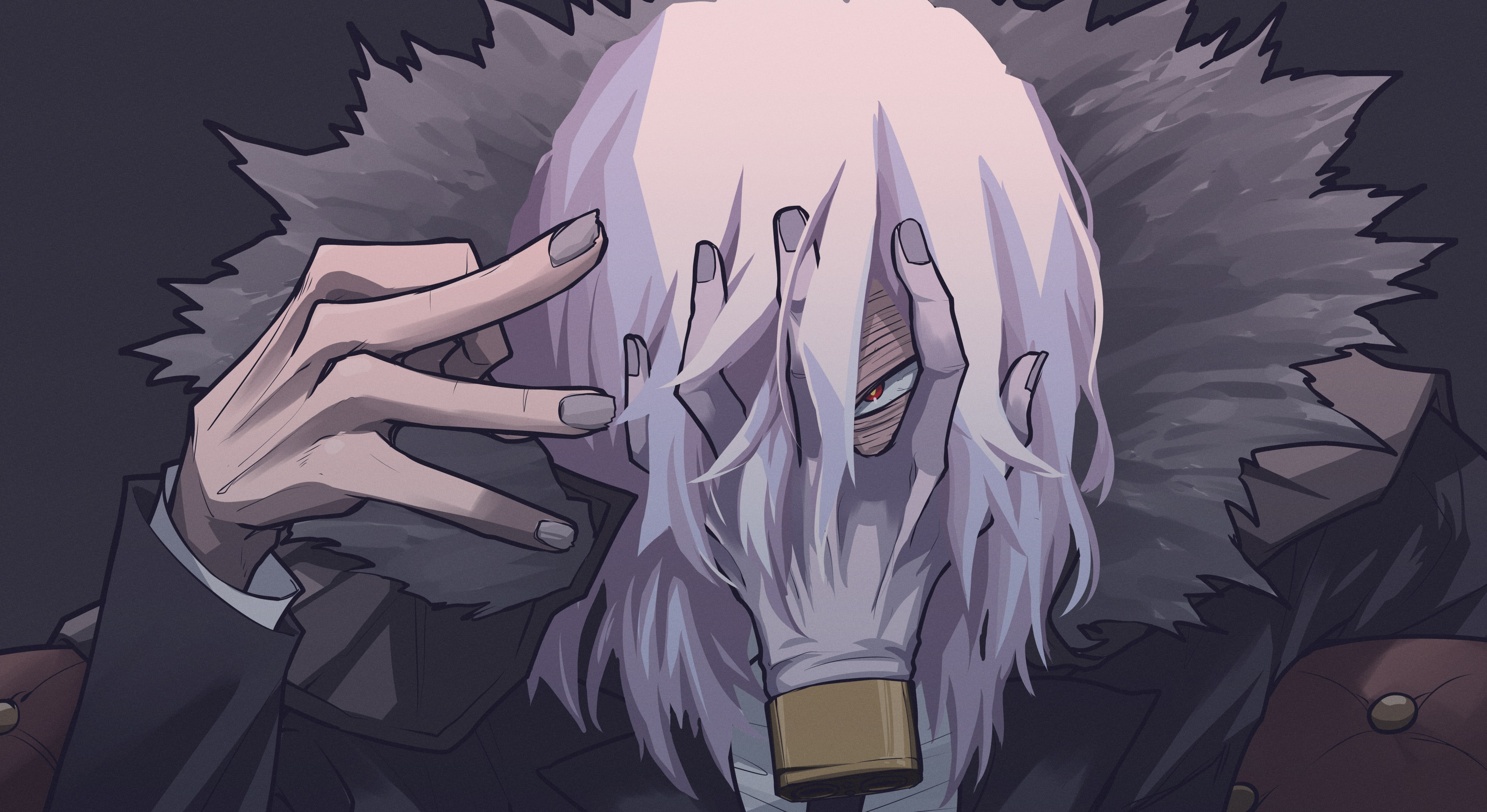 My Hero Academia, Tomura Shigaraki, 4K, Tenko Shimura, Anime, HD Wallpaper