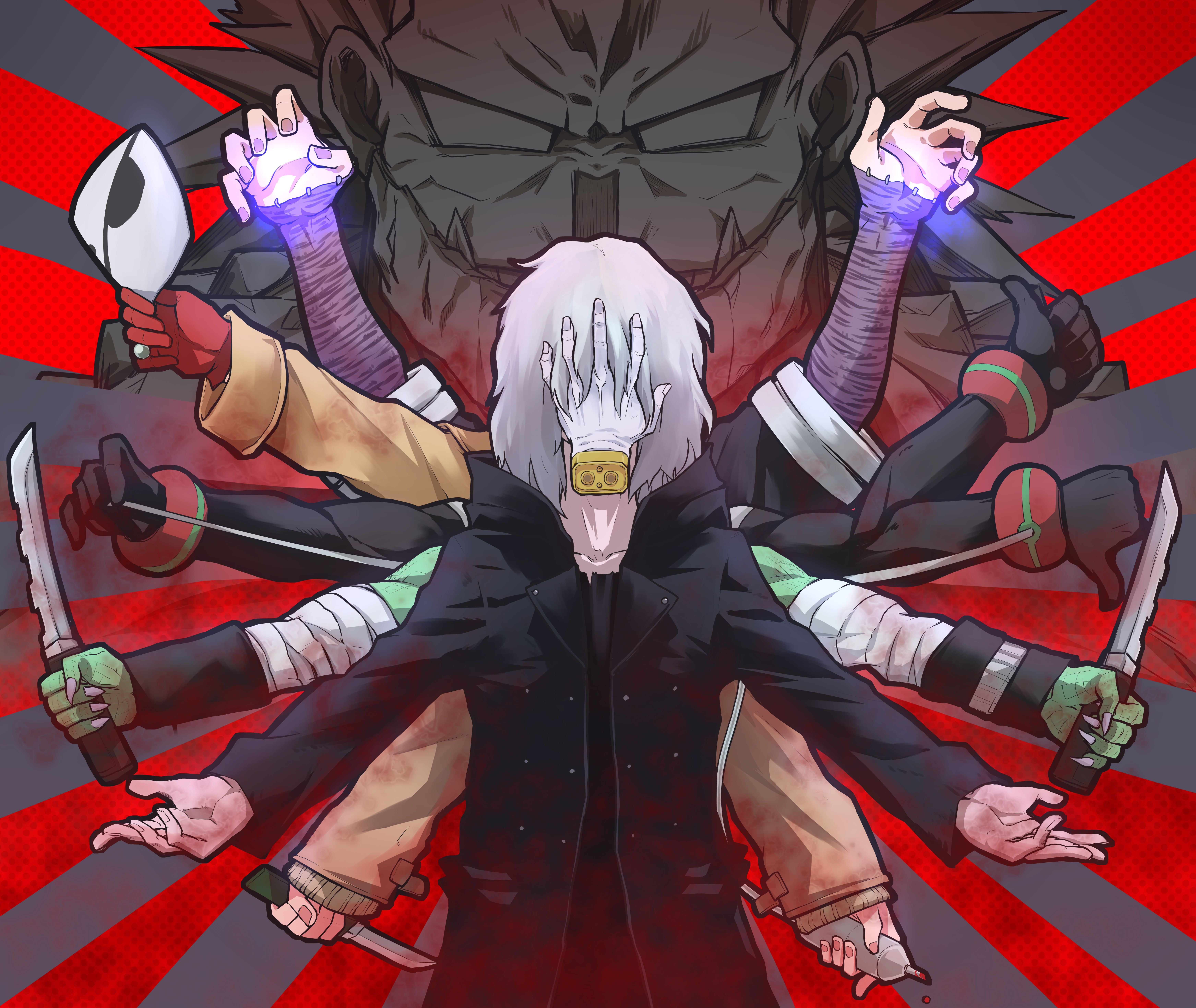 My Hero Academia, 5K, Tomura Shigaraki, Anime, HD Wallpaper