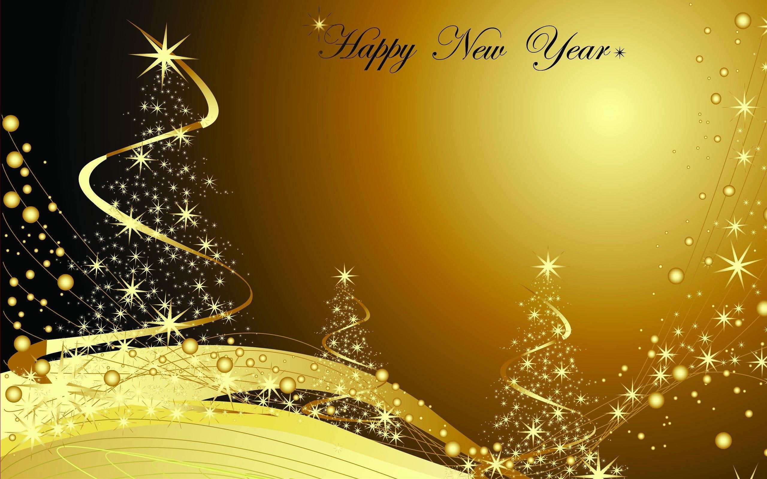 2K, year, happy, cartolina, new, happy new year, HD Wallpaper