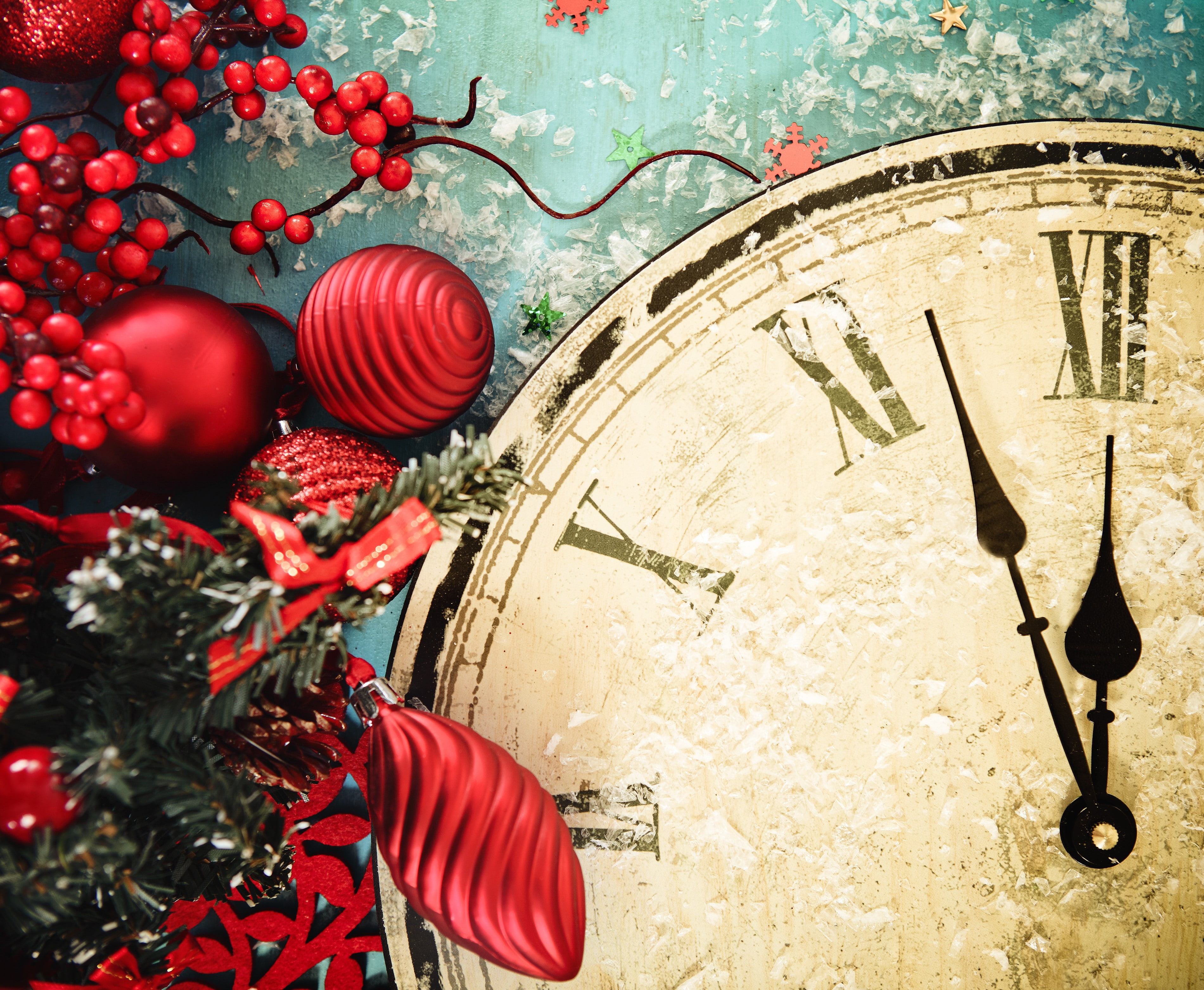 Christmas, watches, jewelry, New Year, Merry, 2K, year, new, HD Wallpaper