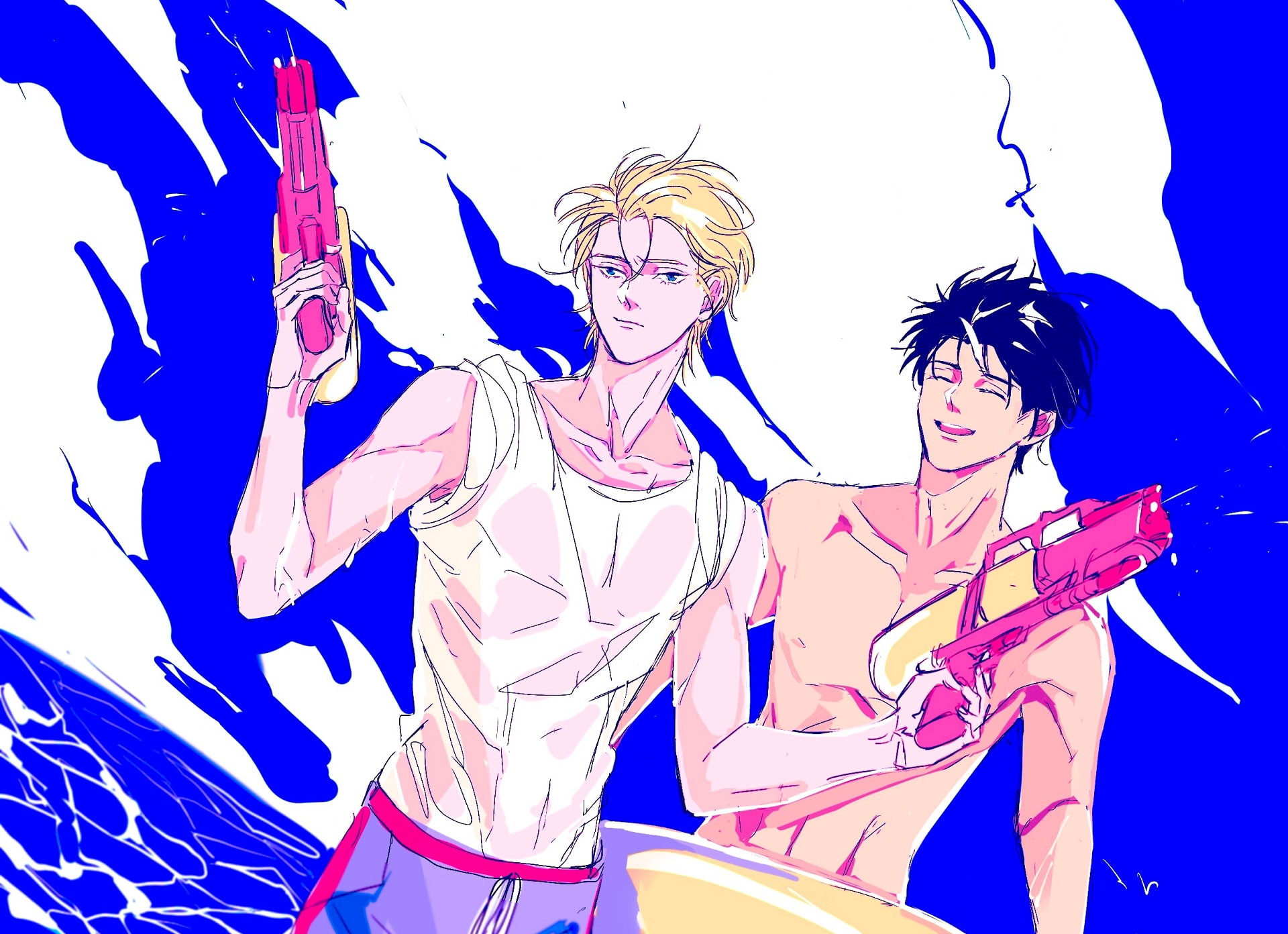 Banana Fish, Eiji Okumura, Anime, Ash Lynx, 1080P, HD Wallpaper