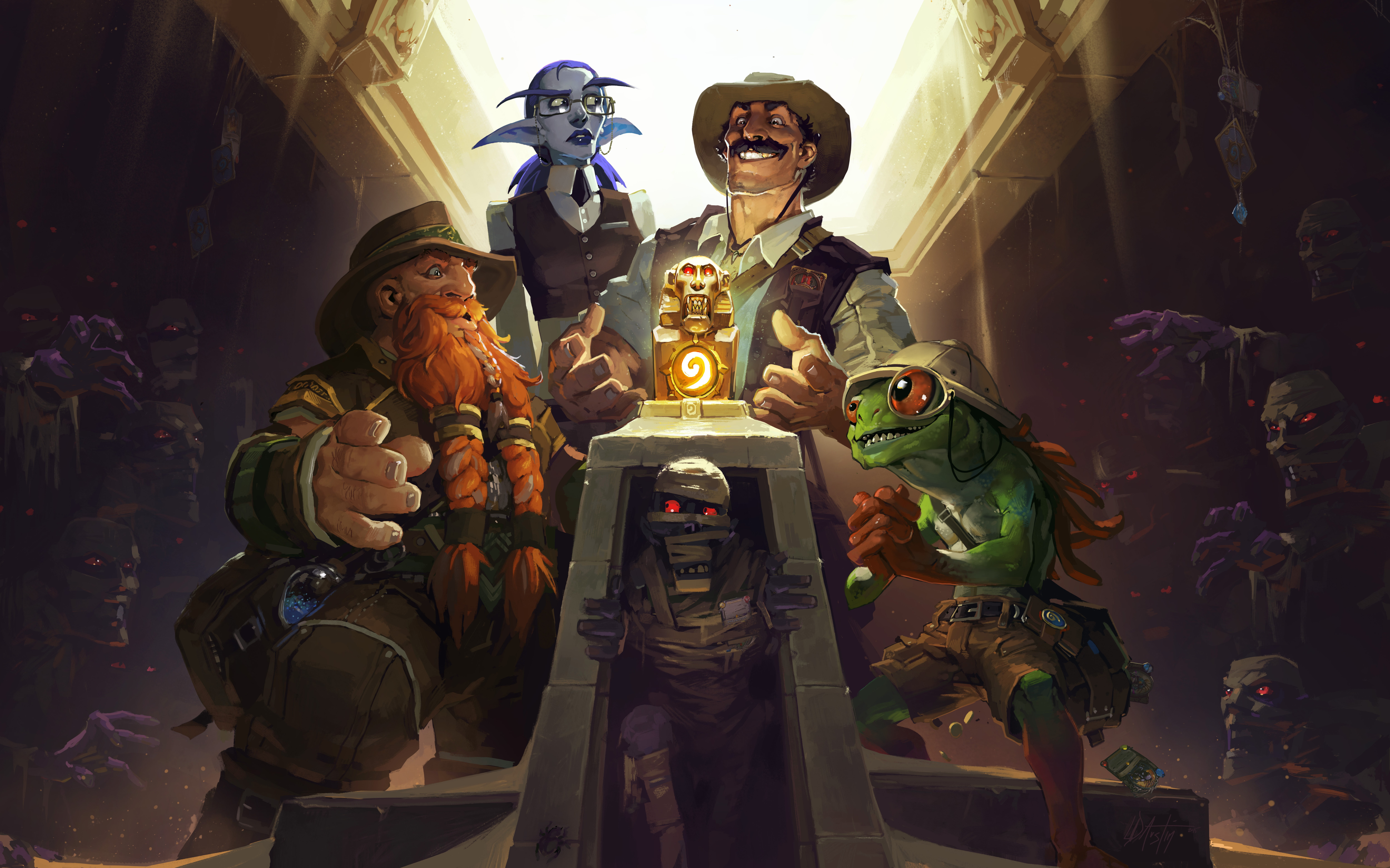 8K, Blizzard Entertainment, Hearthstone: Heroes of Warcraft, HD Wallpaper