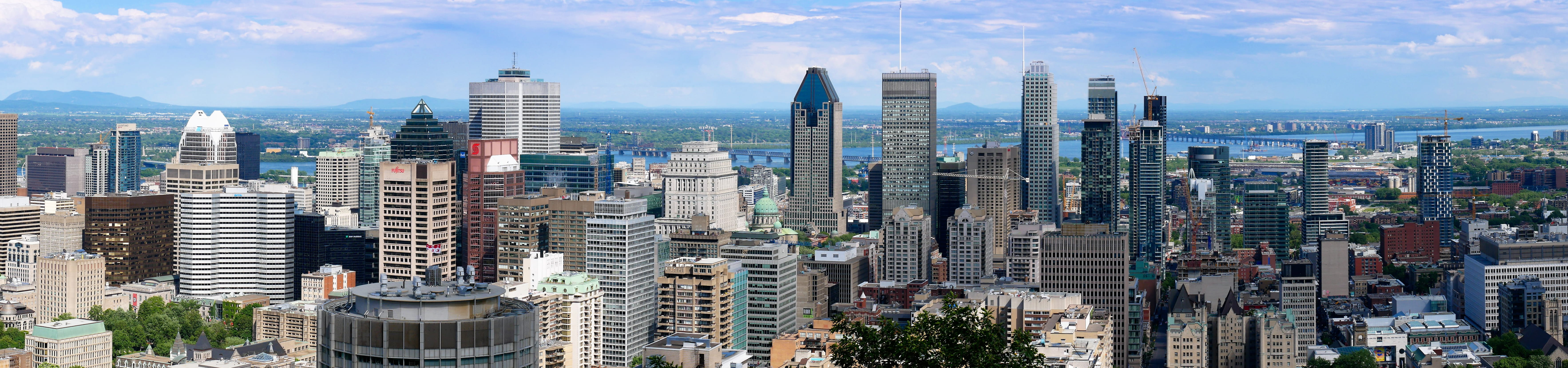 financial district, canada, quebec, montreal, office, downtown district, city life, 5K, sky, cityscape, outdoors, residential district, architecture, mont-royal avenue east, HD Wallpaper