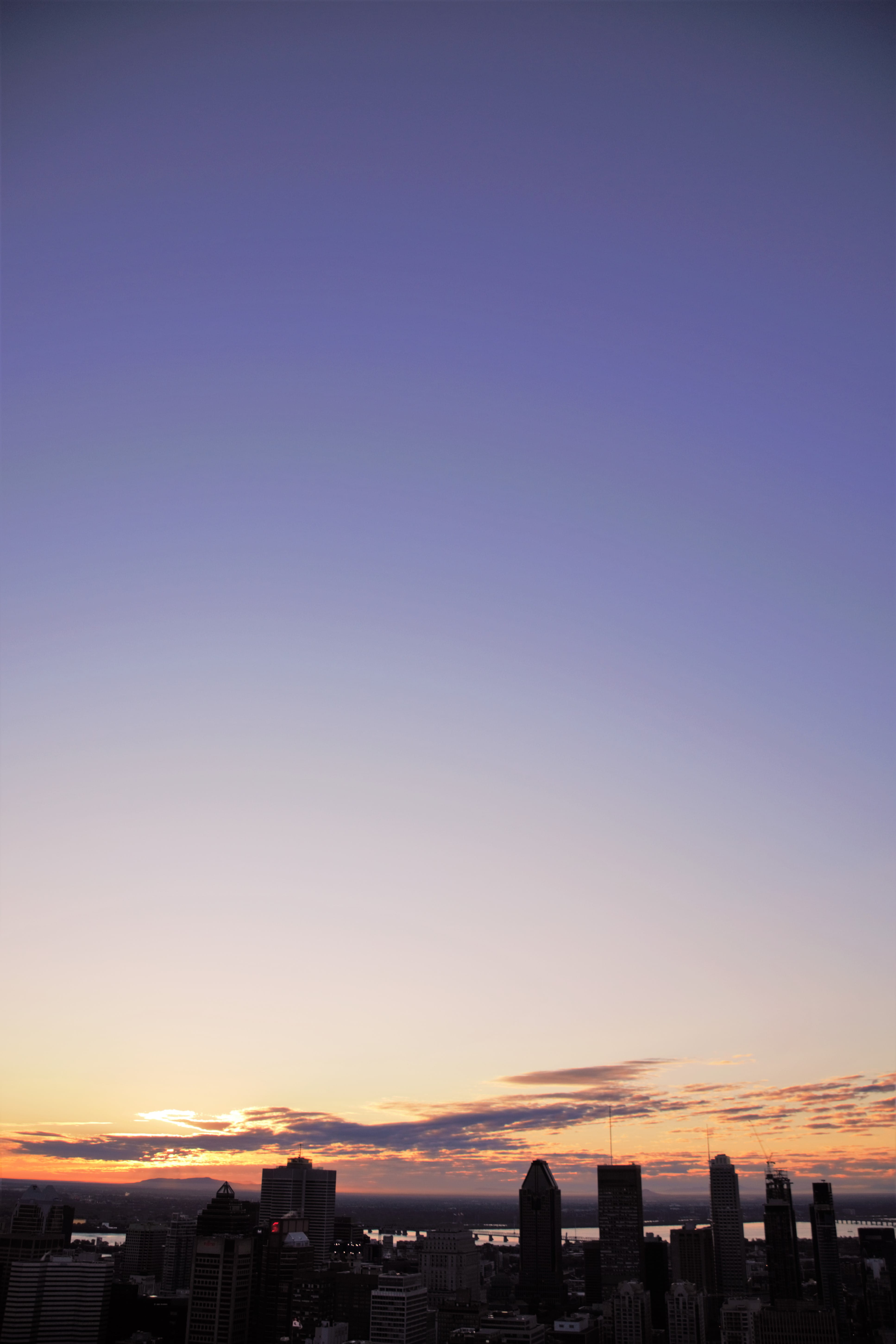 office building exterior, canada, nature, city, silhouette, no people, landscape, travel destinations, building exterior, outdoors, lights, skyscraper, Phone HD Wallpaper
