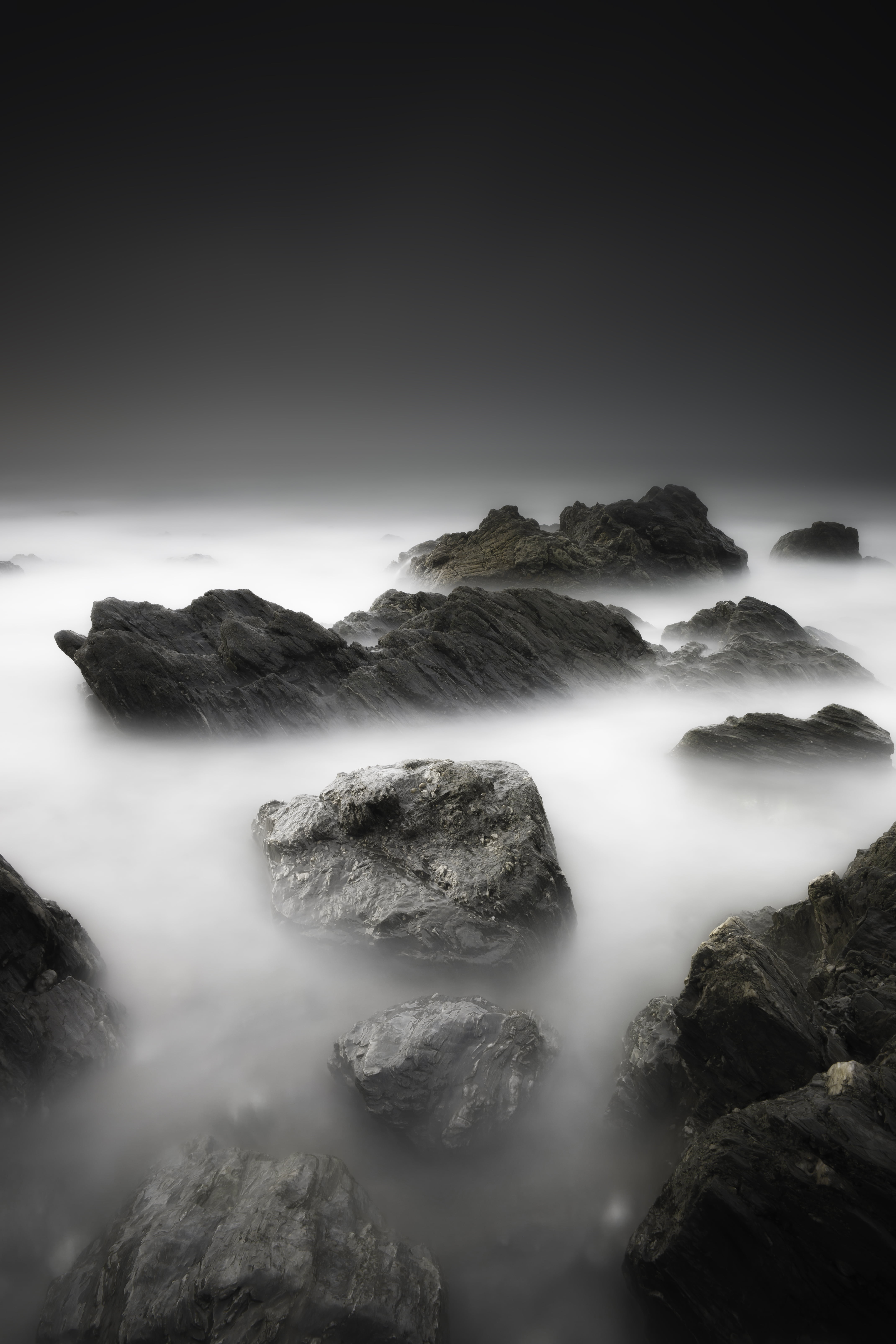 rock - Object, sea, landscape, rocks, cliffs, com, outdoors, 5K, coast, south  devon, andi, water, nature, seascape, photography, scenics, campbell, black, Phone HD Wallpaper