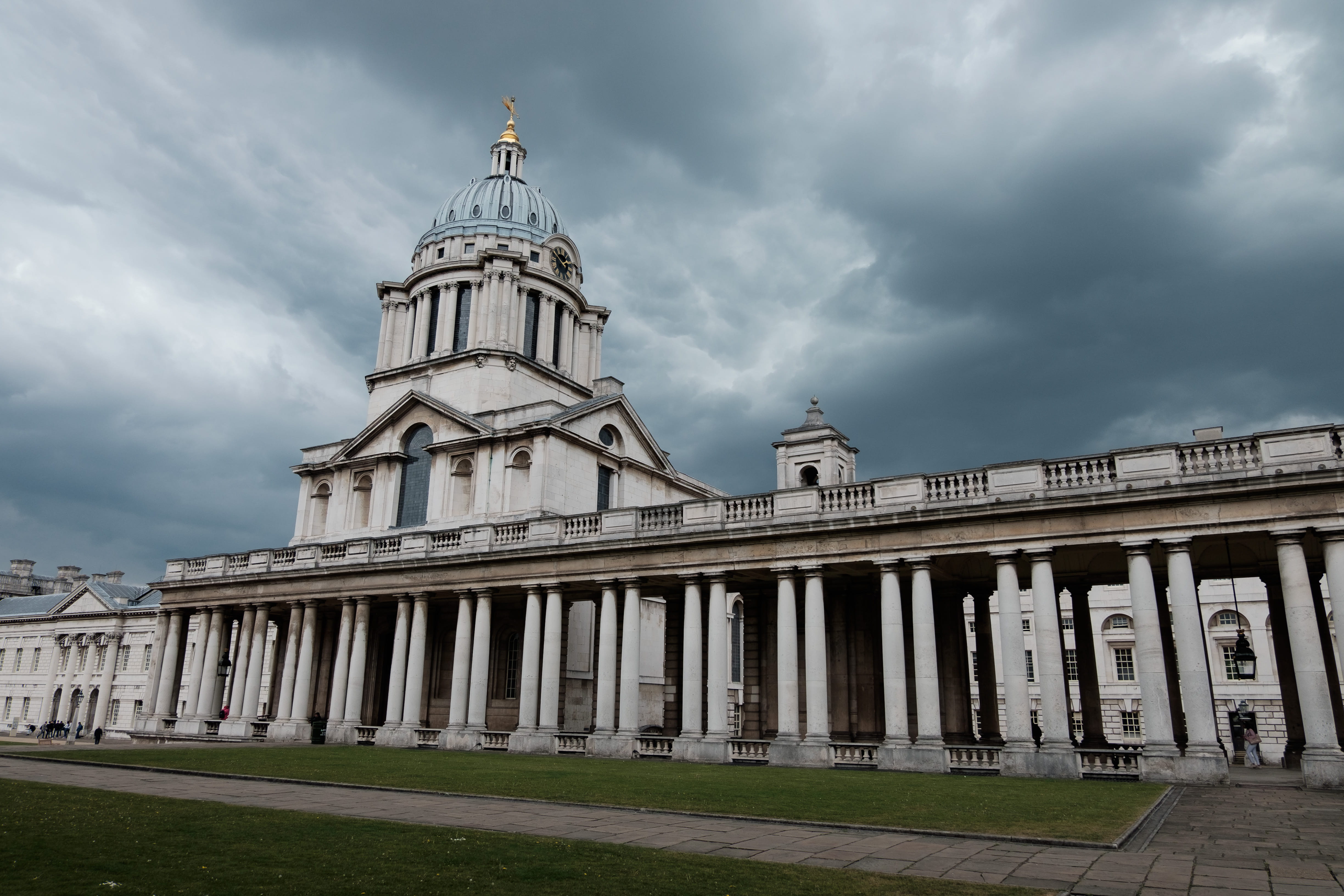building exterior, architectural column, history, no people, outdoors, travel destinations, place of worship, building, dome, government, london, day, architecture, HD Wallpaper