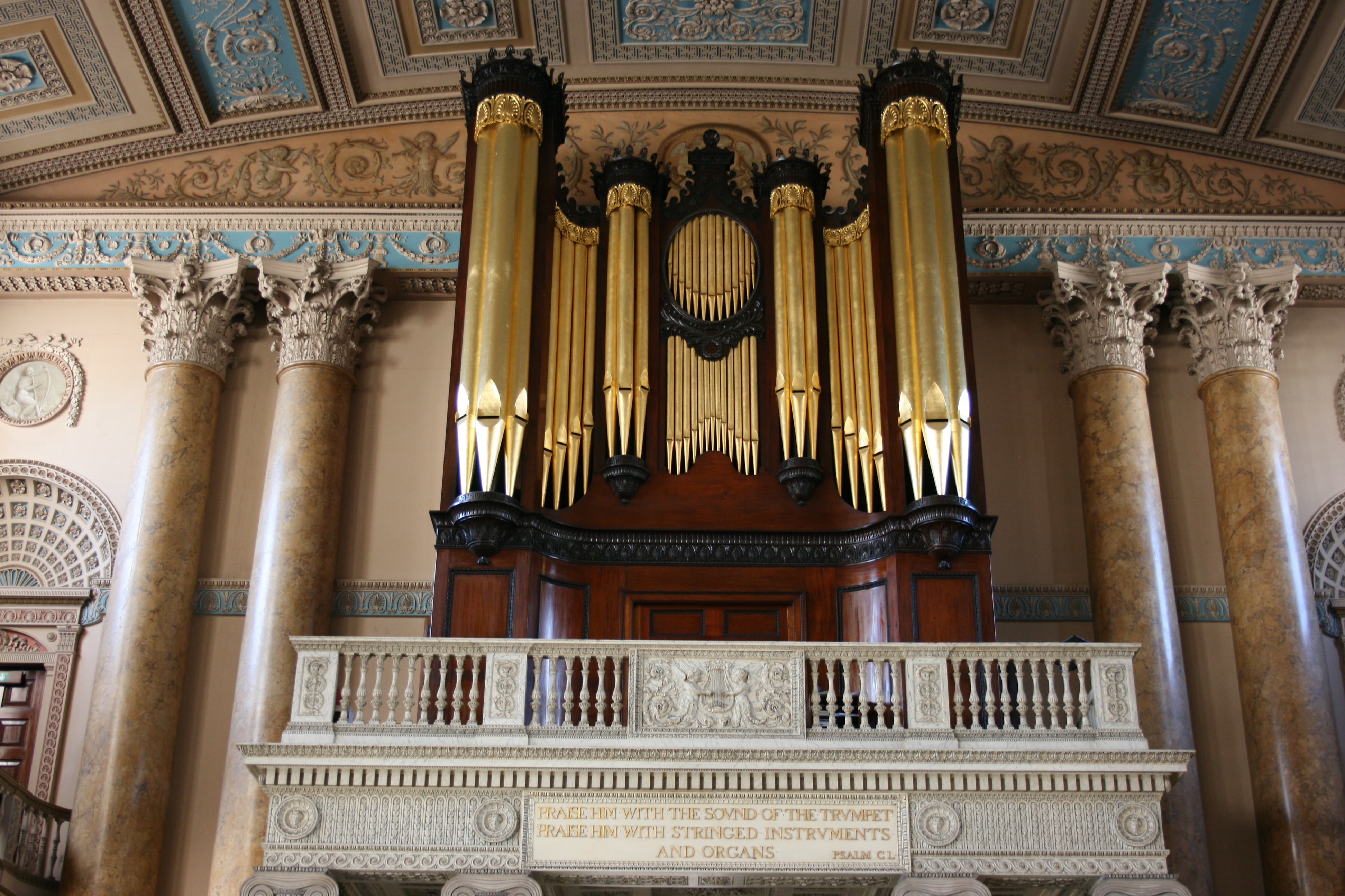 no people, musical instrument, 4K, built structure, architecture, the past, organ, place of worship, greenwich, indoors, architectural column, music, ornate, HD Wallpaper