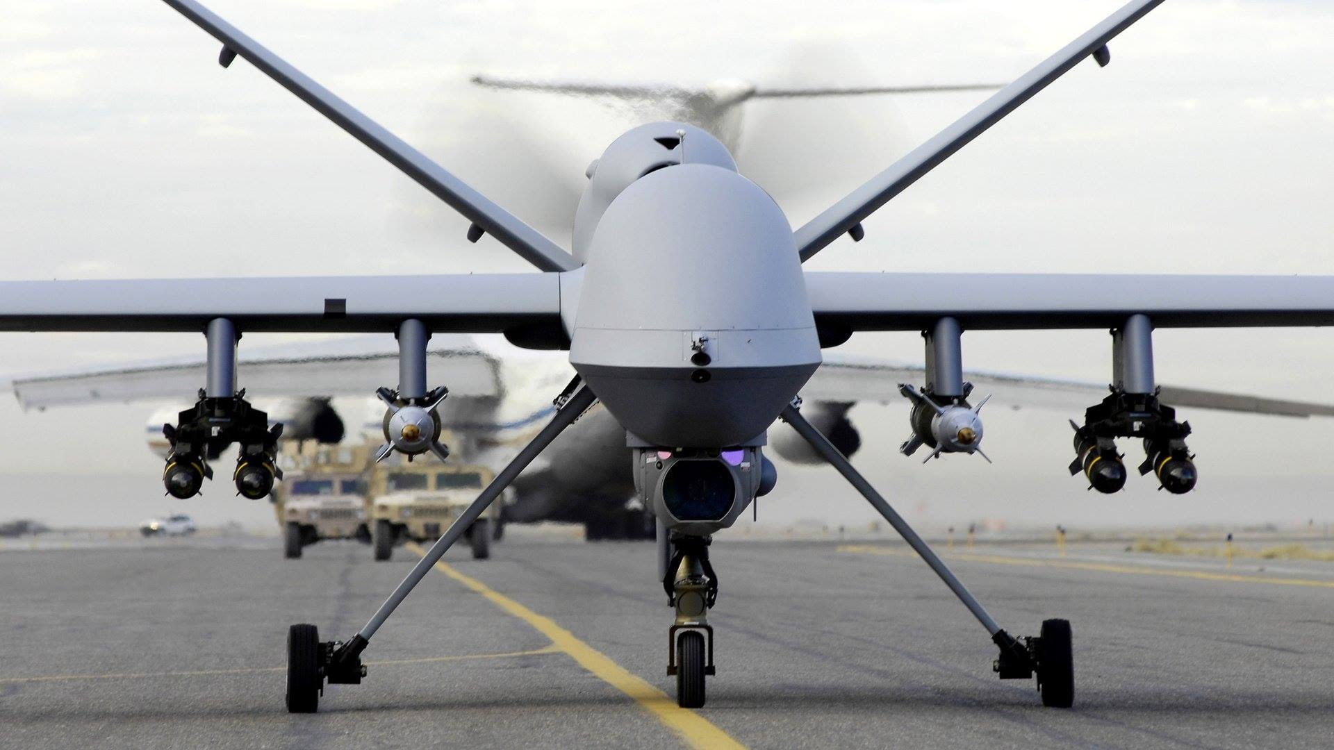 9 Reaper, aircraft, Warplanes, General Atomics MQ, 1080P, HD Wallpaper