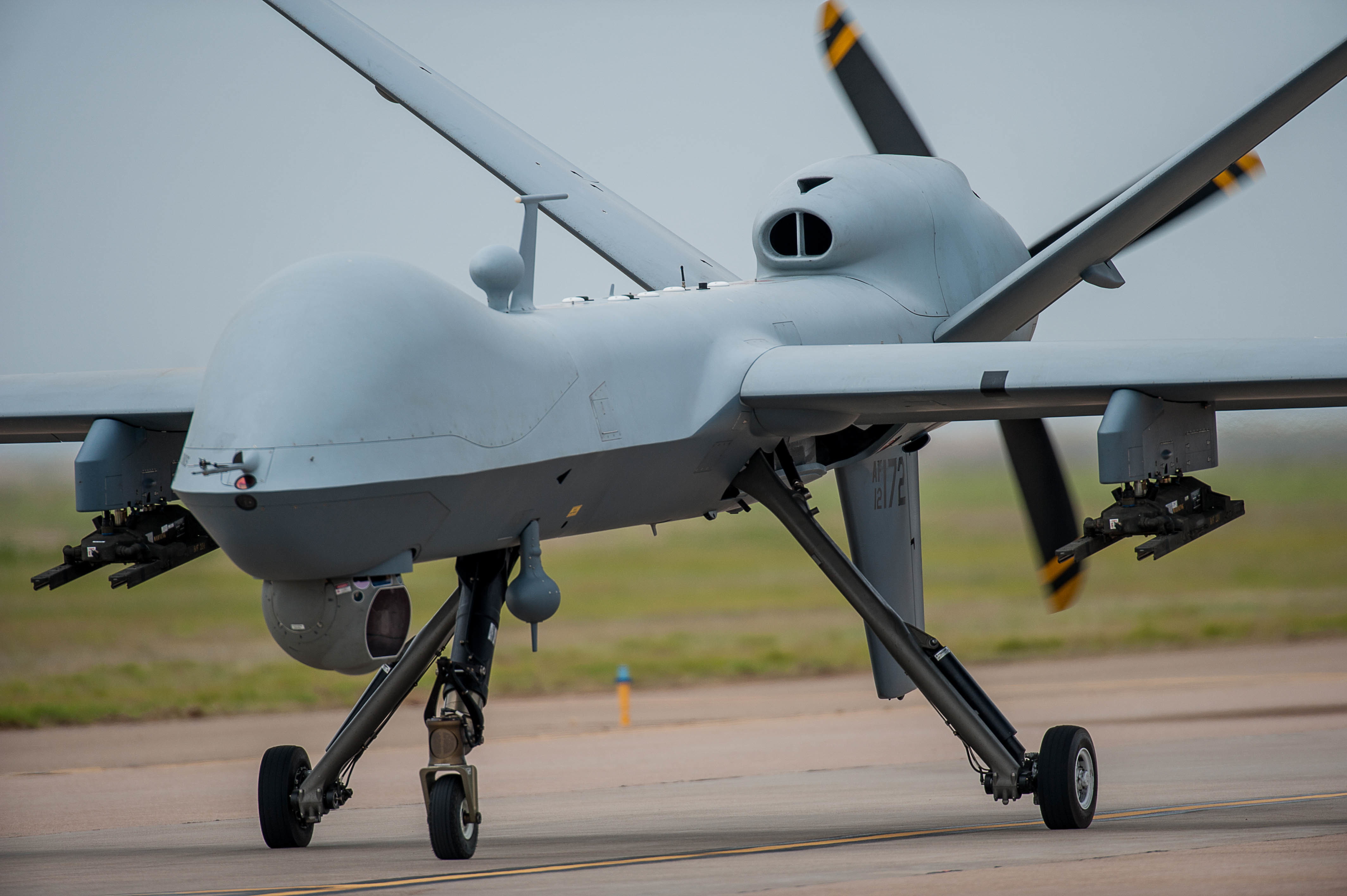 unmanned, camera, Reaper, MQ-9, flying, 4K, multipurpose, HD Wallpaper