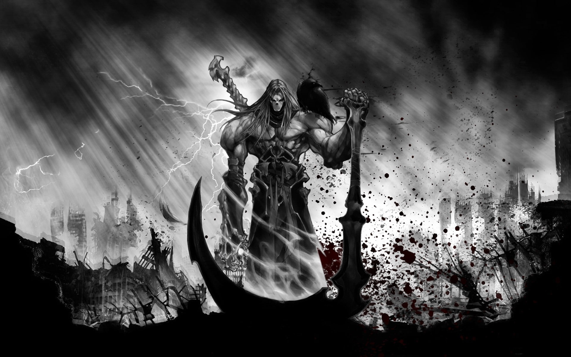 death, Four Horsemen Of The Apocalypse, 1080P, Dark Siders, HD Wallpaper