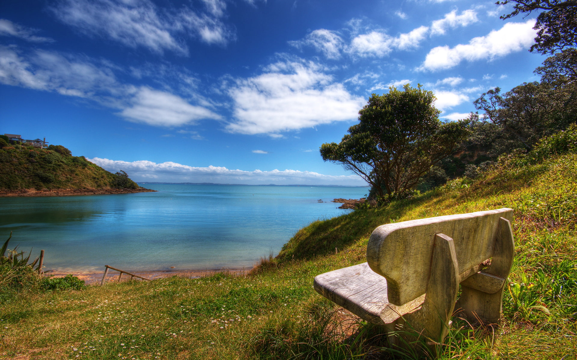lookout, 1080P, pleasant, landscape, nature, hd, HD Wallpaper