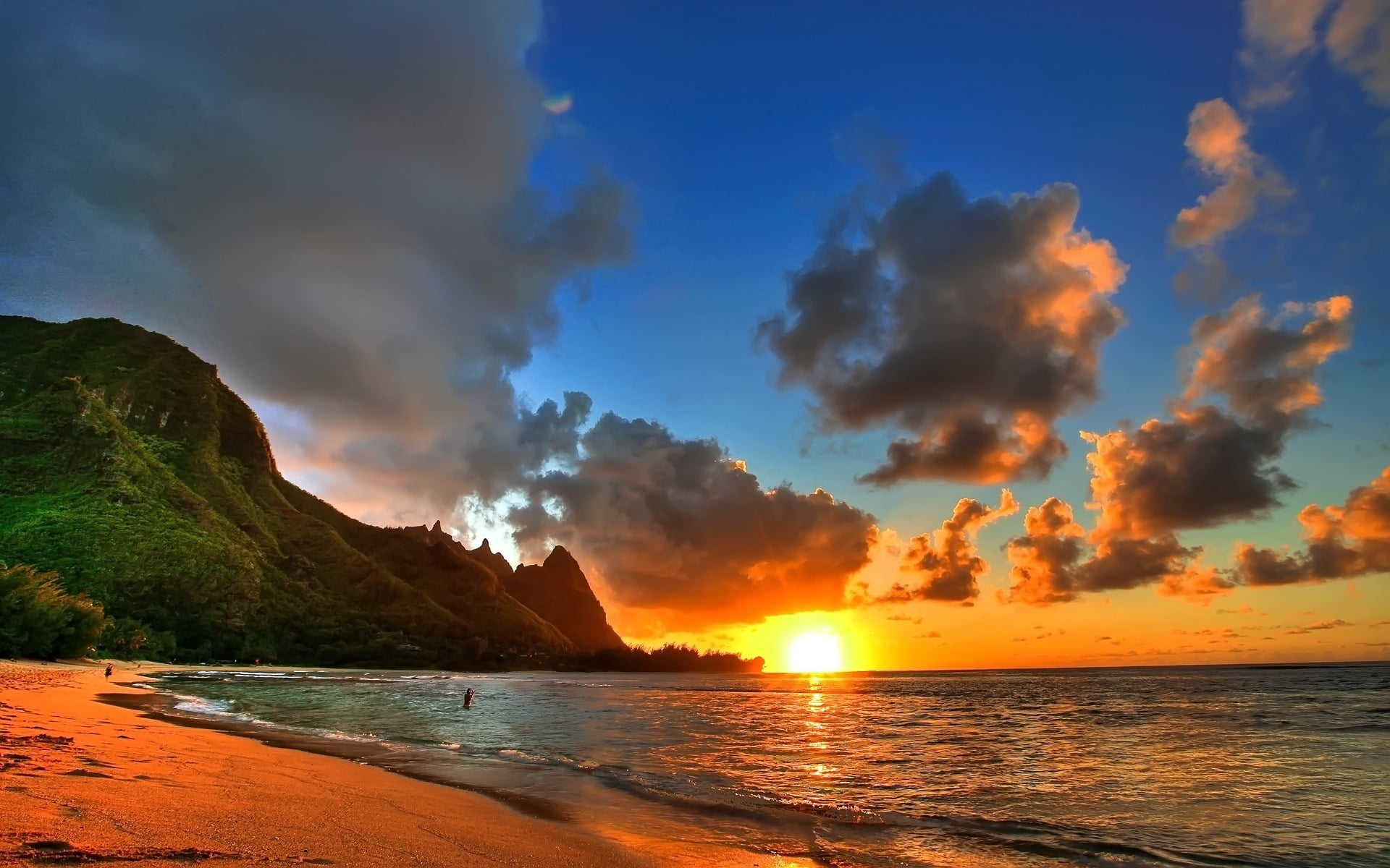 coastline, rock - Object, sunrise - Dawn, decline, dusk, sea, scenics, reflection, tranquil Scene, horizon, no People, water, cloud - Sky, travel Destinations, HD Wallpaper