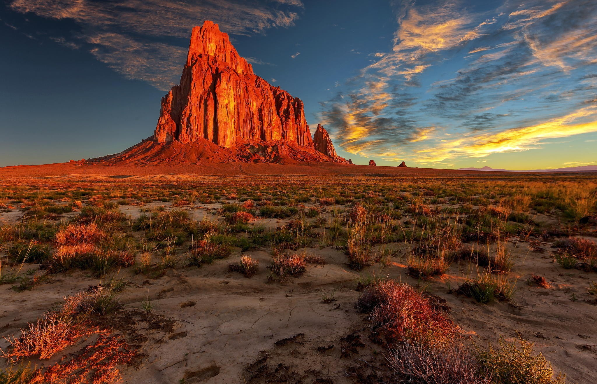 nature, 1080P, sandstone, landscape, desert, mountains, HD Wallpaper