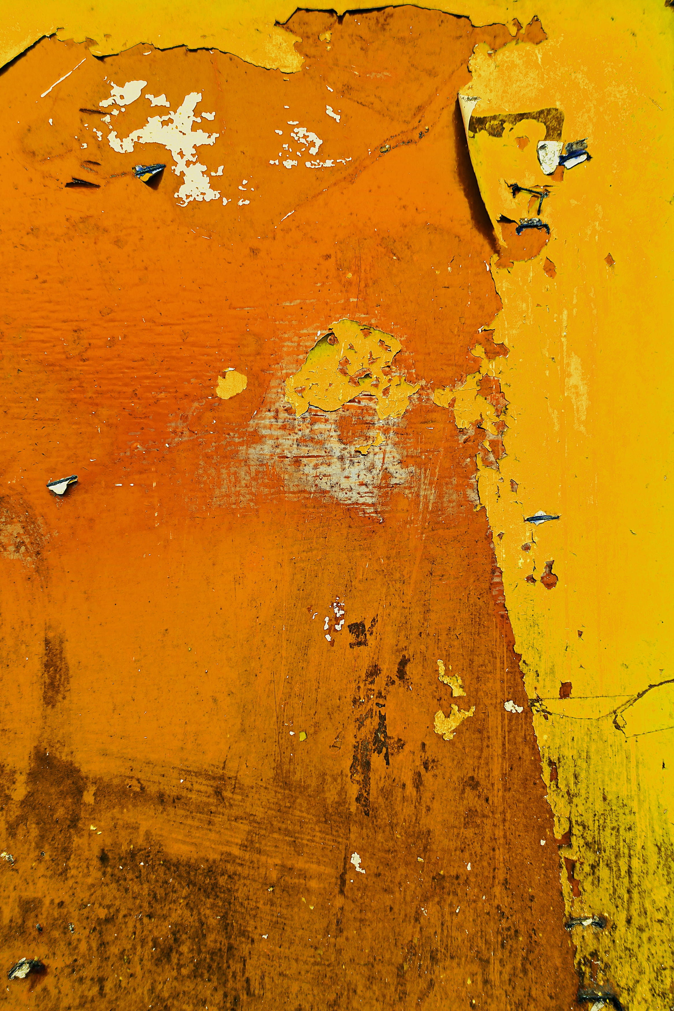 paint container, wood - material, old, decline, spice, rusty, close-up, curry, orange color, plant, metal, bad condition, textured, art, hole, map, drawing, Phone HD Wallpaper