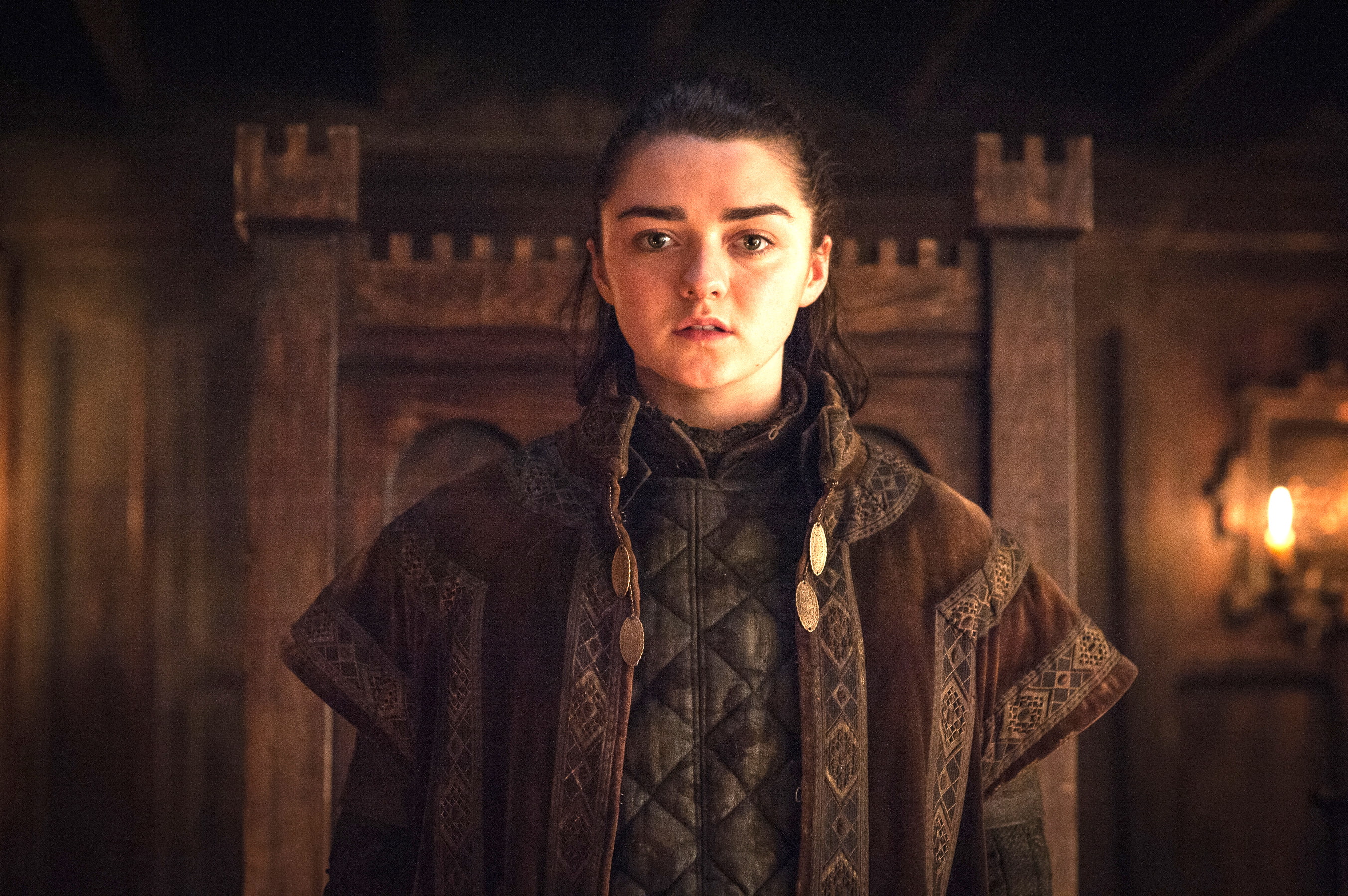 2K, Maisie Williams, Season 7, Game of Thrones, Arya Stark, HD Wallpaper