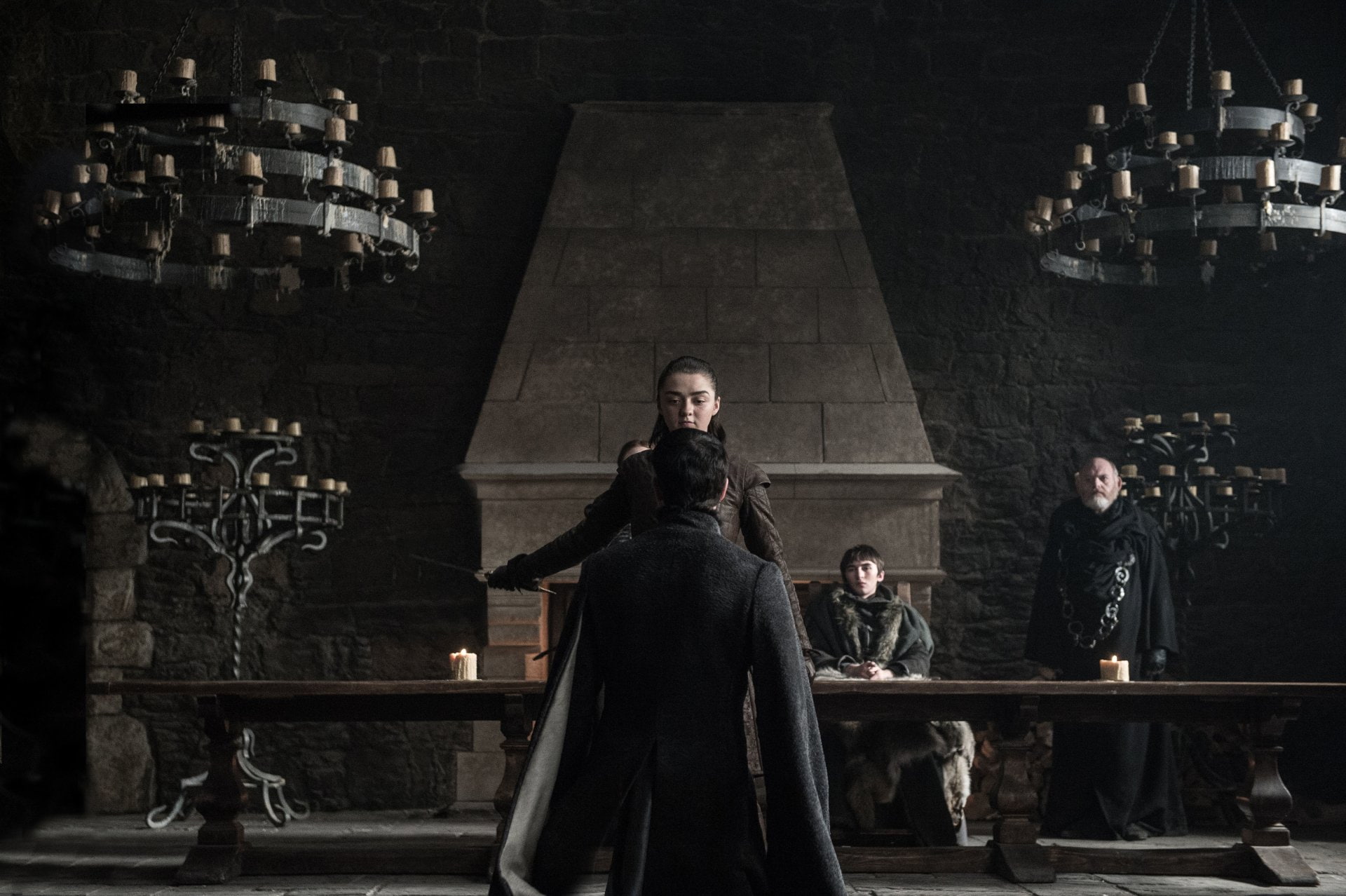 Aidan Gillen, Arya Stark, Isaac Hempstead-Wright, Game Of Thrones, Bran Stark, Petyr Baelish, Maisie Williams, TV Show, 1080P, HD Wallpaper