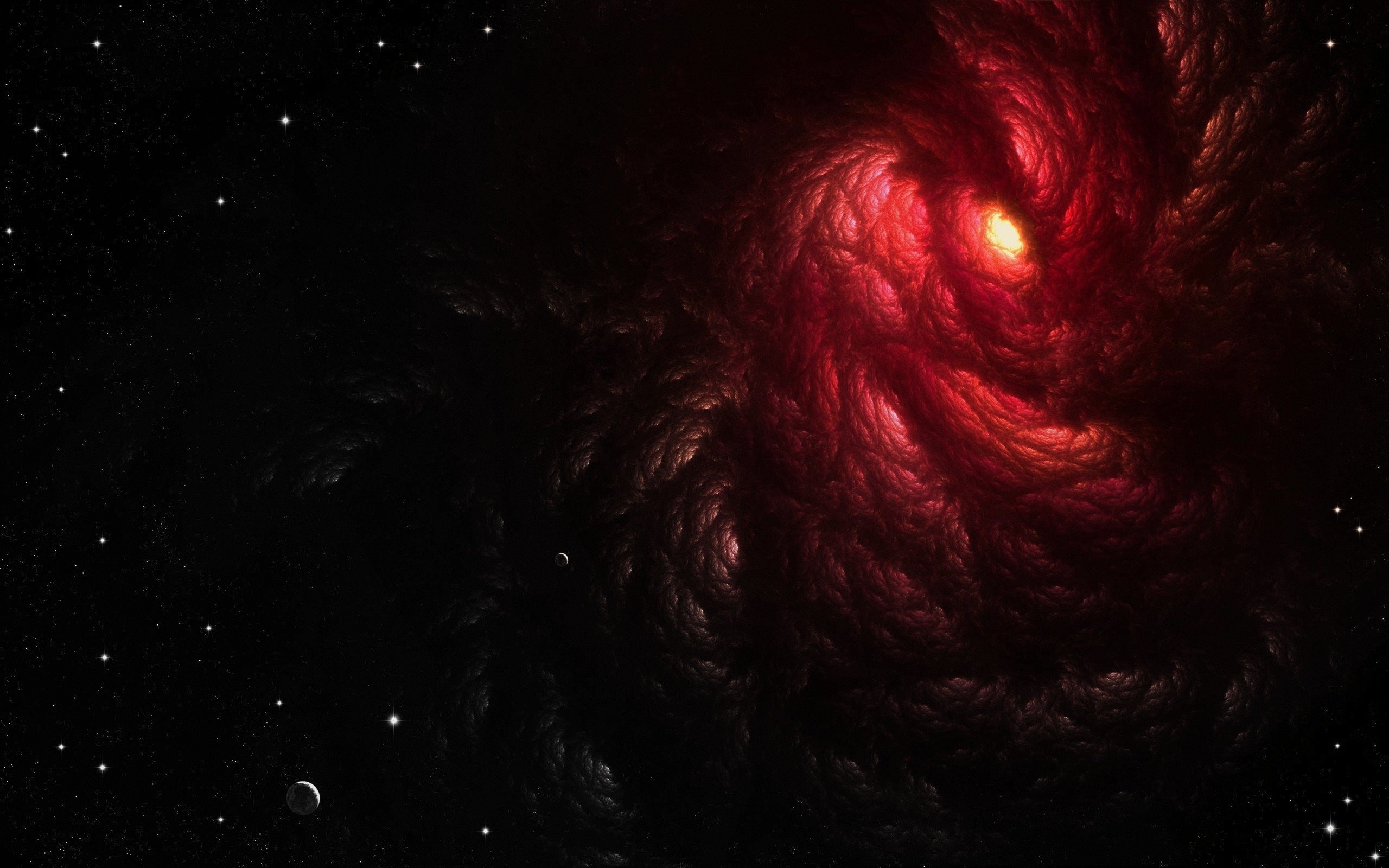 wool, stars, nebula, black background, hairstyle, pink color, copy space, nature, 2K, indoors, space, textile, backgrounds, galaxy, red, wig, no people, HD Wallpaper