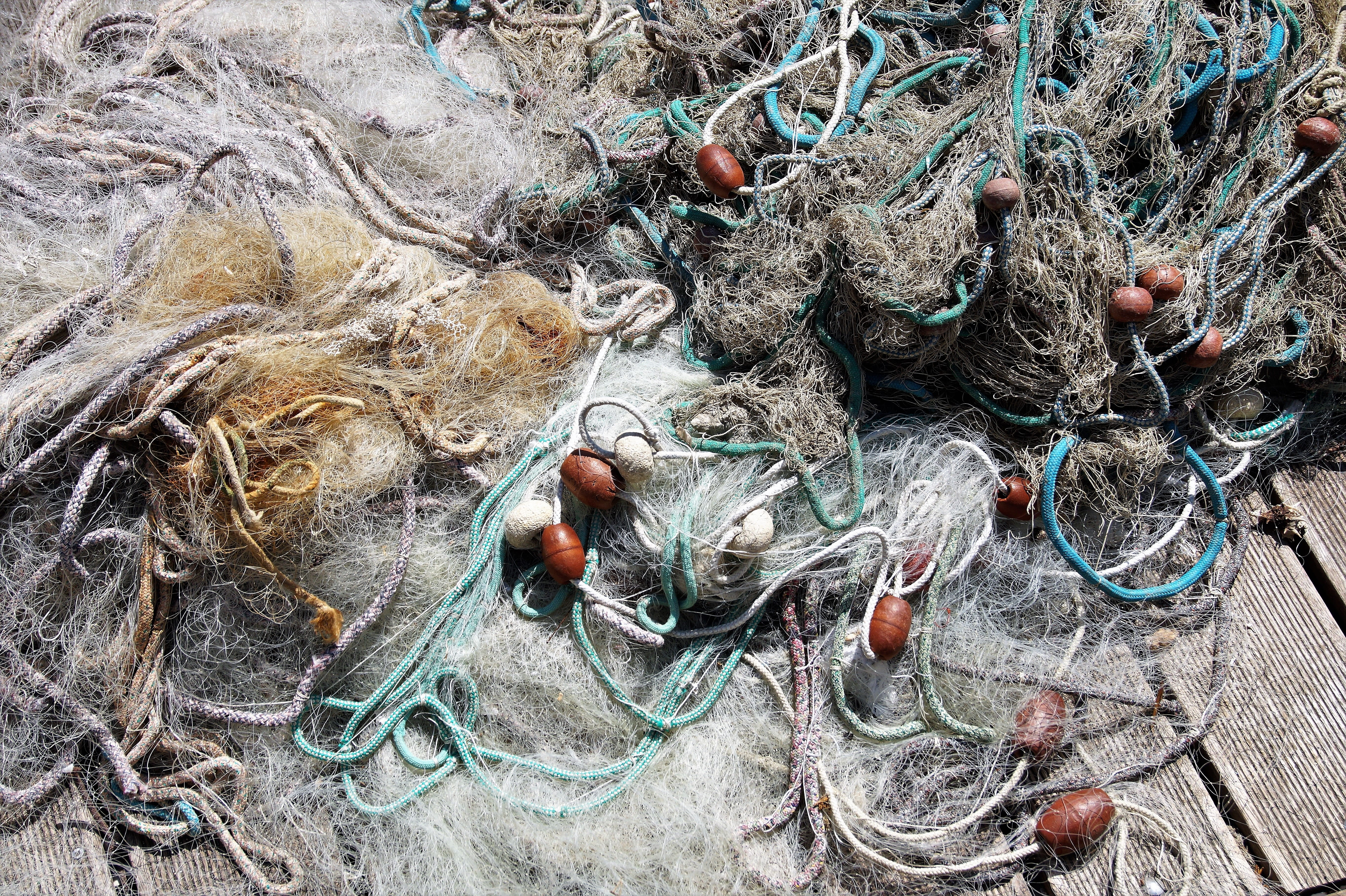 high angle view, 5K, outdoors, sea, on the shore, rod, complexity, metal, day, land, backgrounds, still life, network, fishing, fishing rod, fishing net, HD Wallpaper